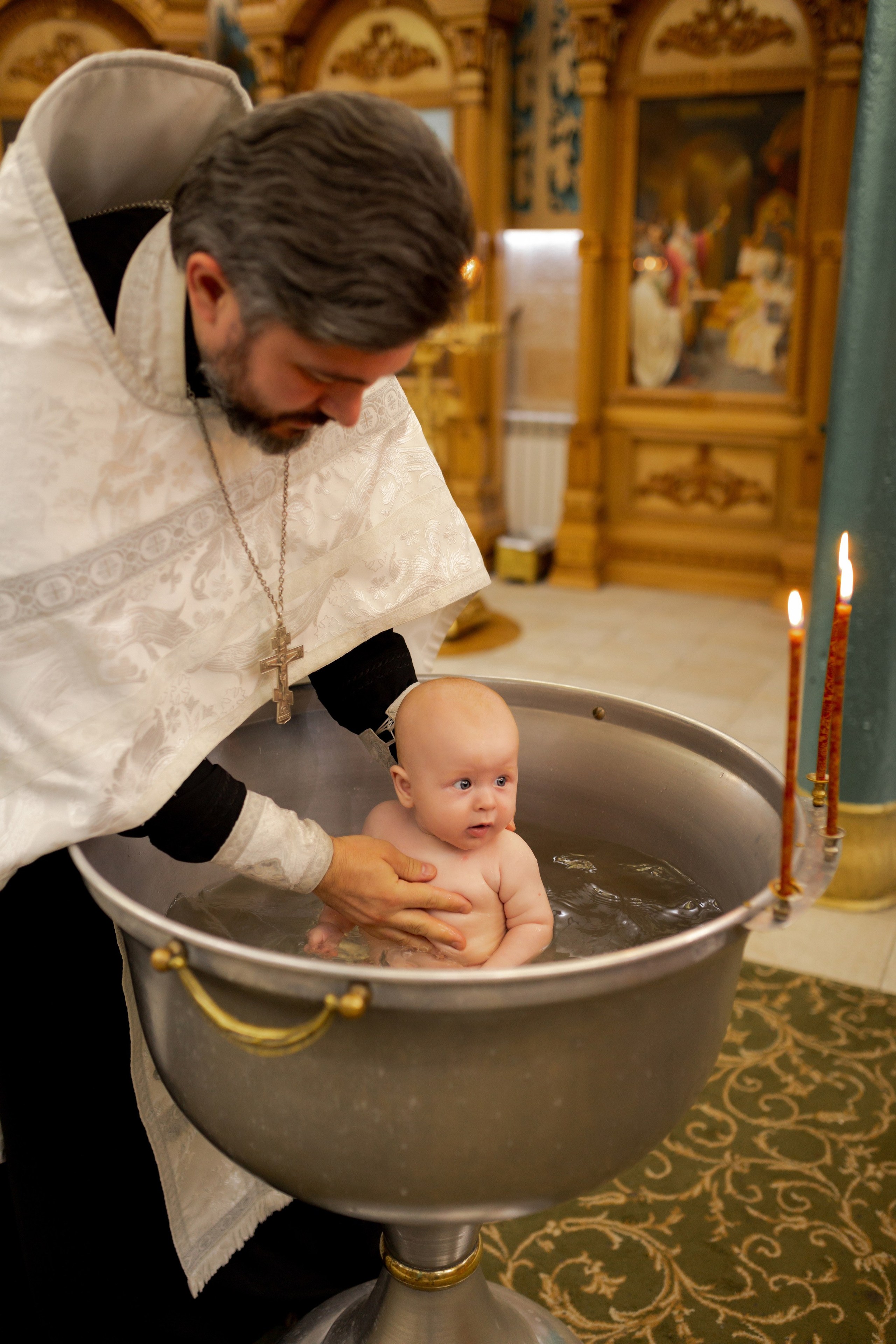 Таинство Крещения Мирона. Свадебный и Семейный Фотограф в Краснодаре