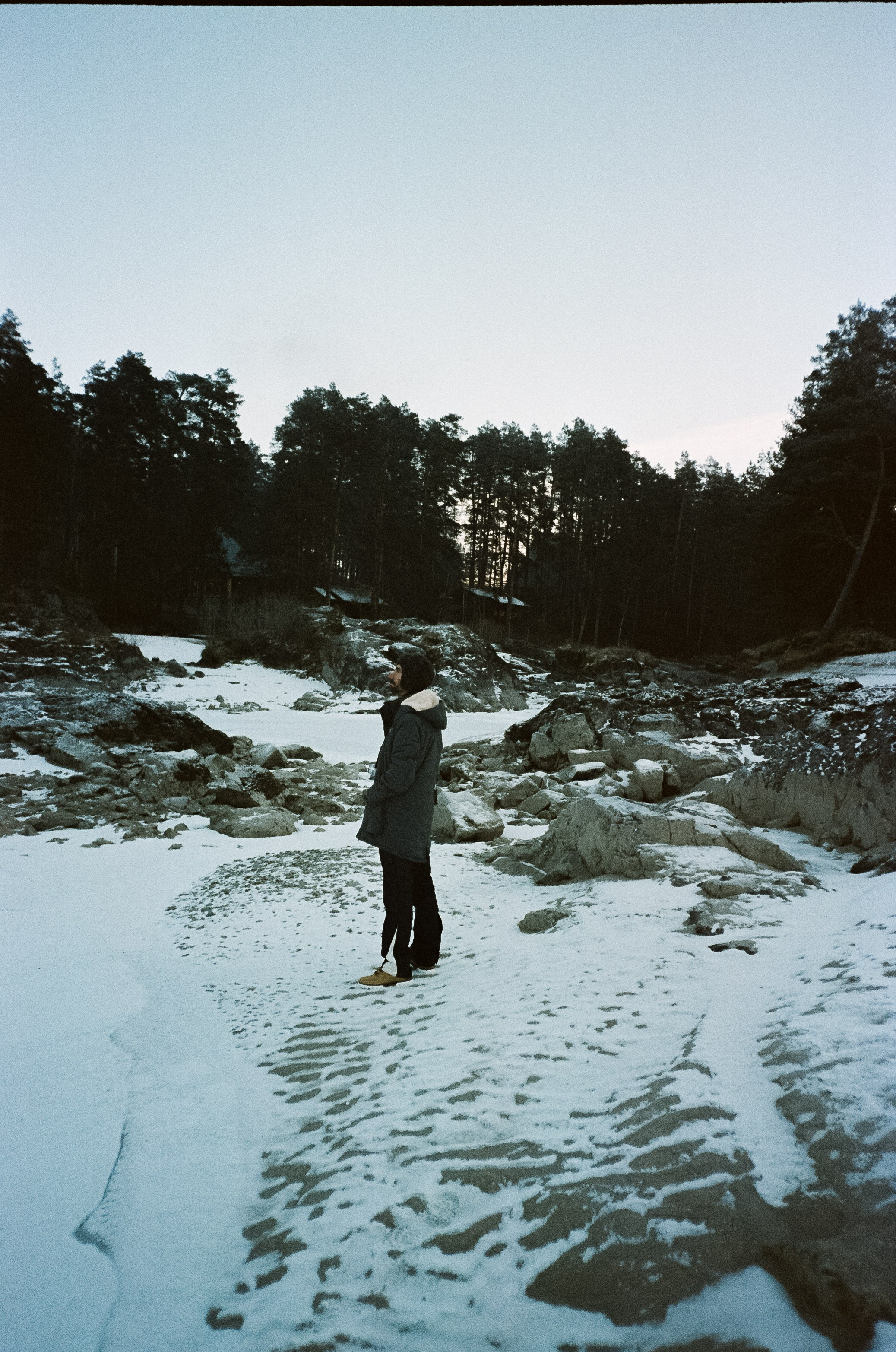 Кедровый остров в суровый мороз. Фотограф-документалист Мария Осокина