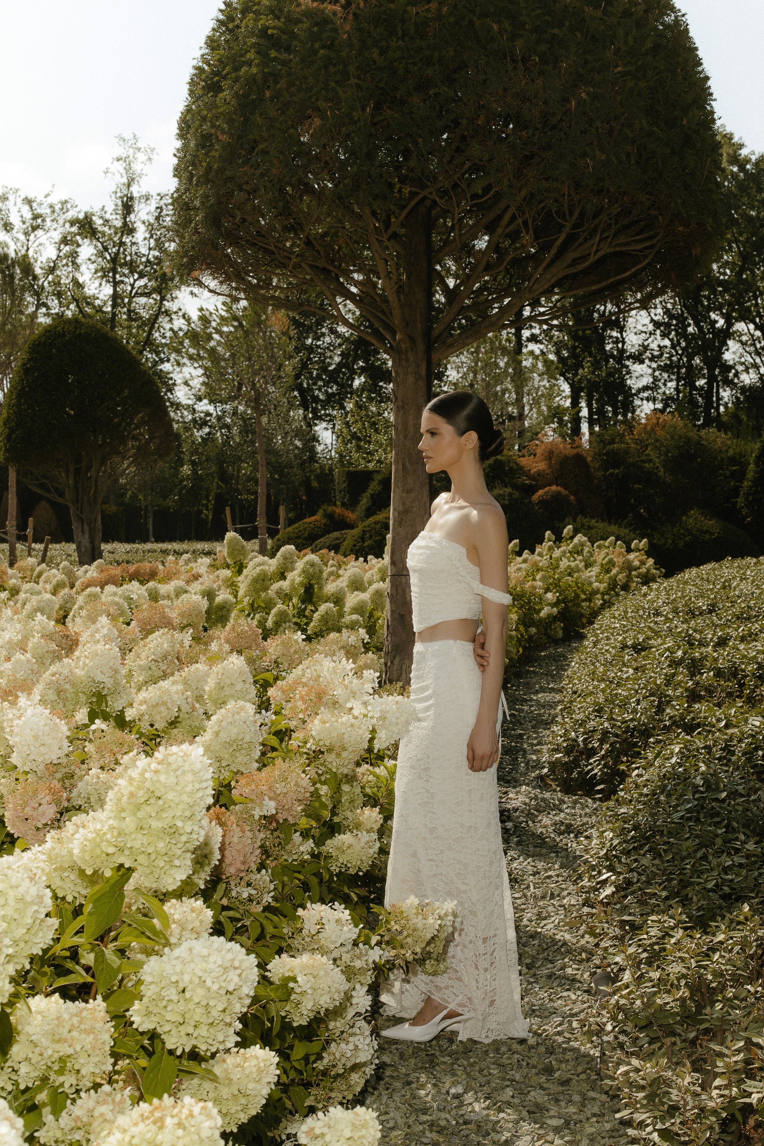 Нежное утро невесты в парке. Свадебный фотограф в Краснодаре и по всему ЮФО и Миру Ольга Гусева