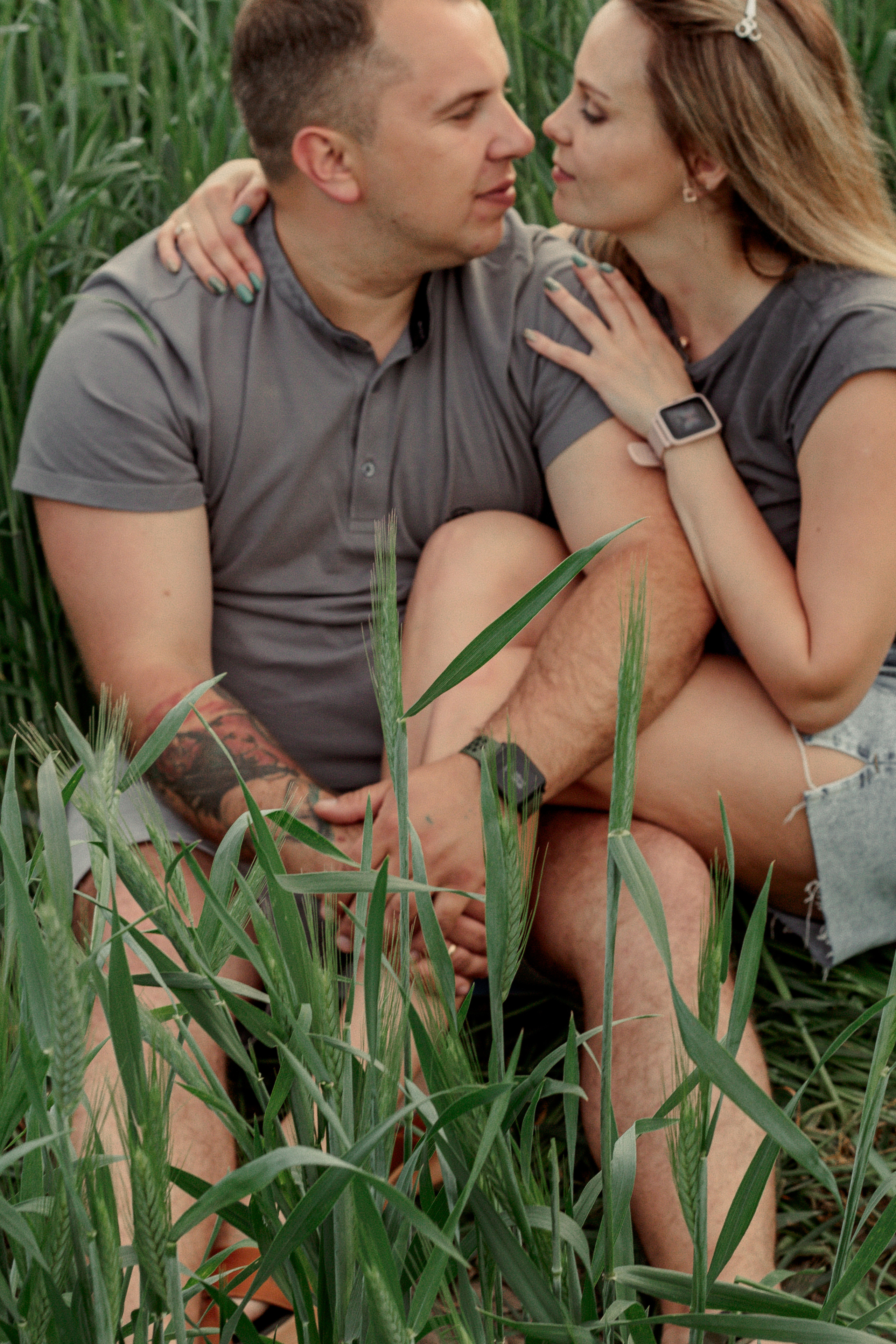 Любовь в пшенице. Свадебный и Семейный фотограф Маргарита Павлова