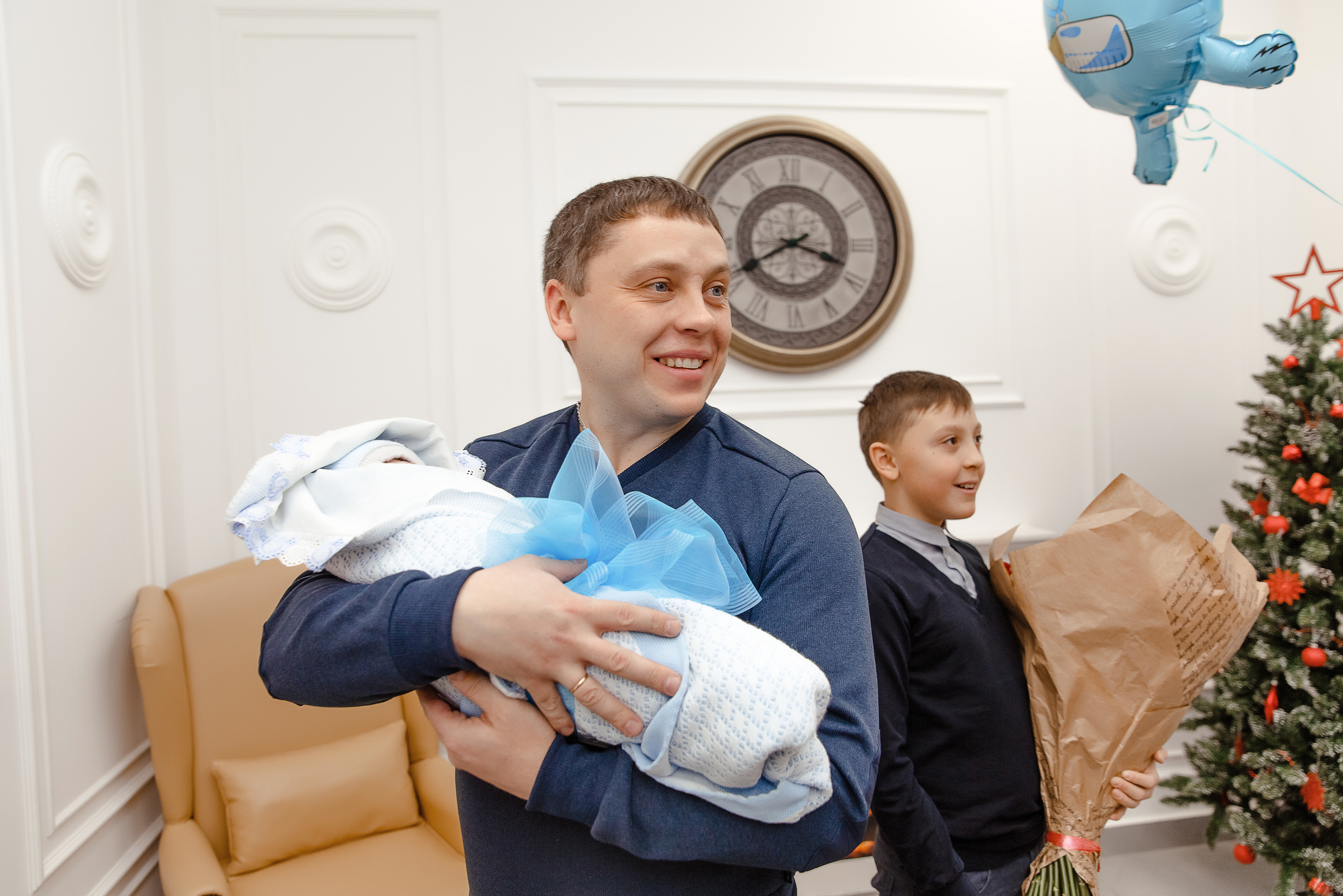 Выписка из роддома в Щелково