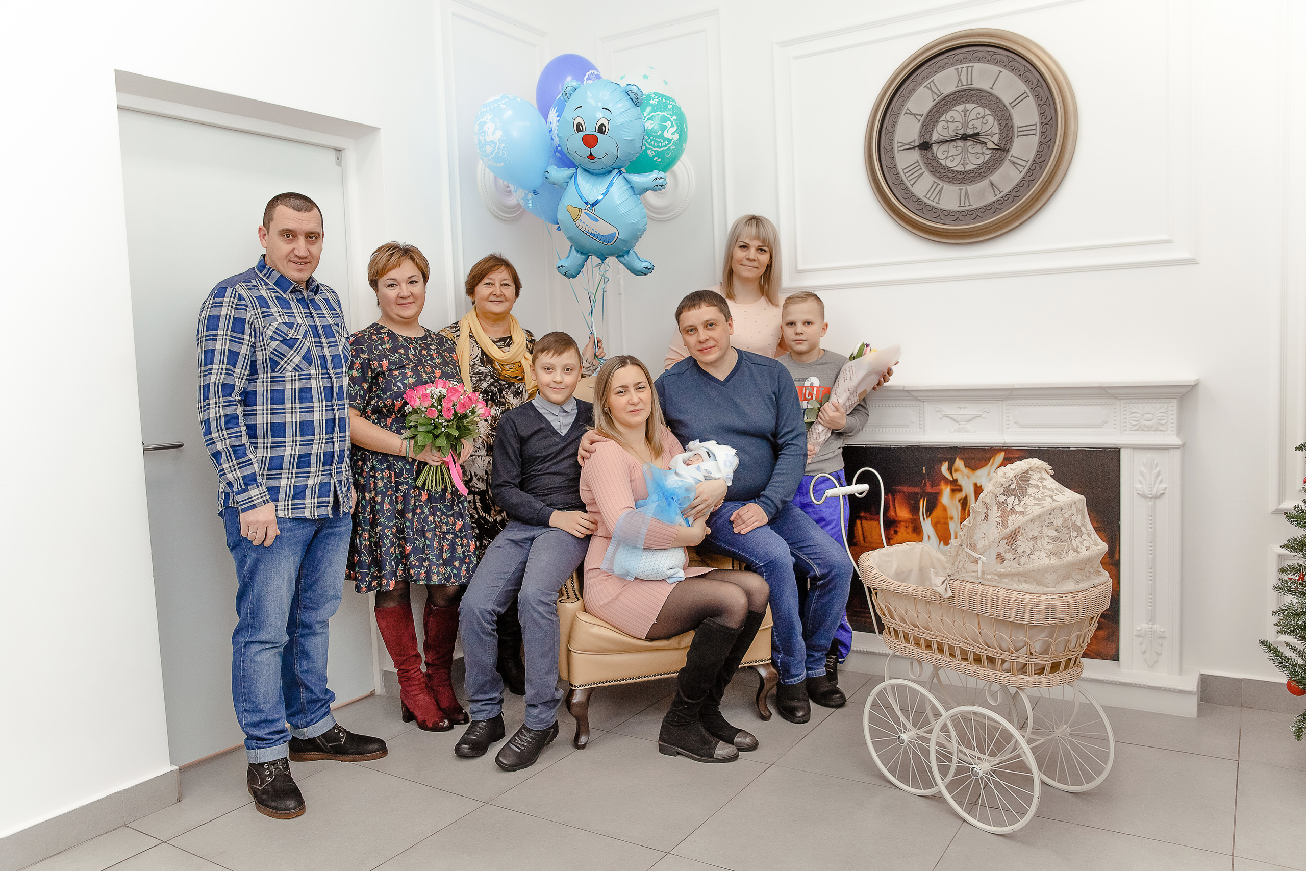 Выписка из роддома в Щелково