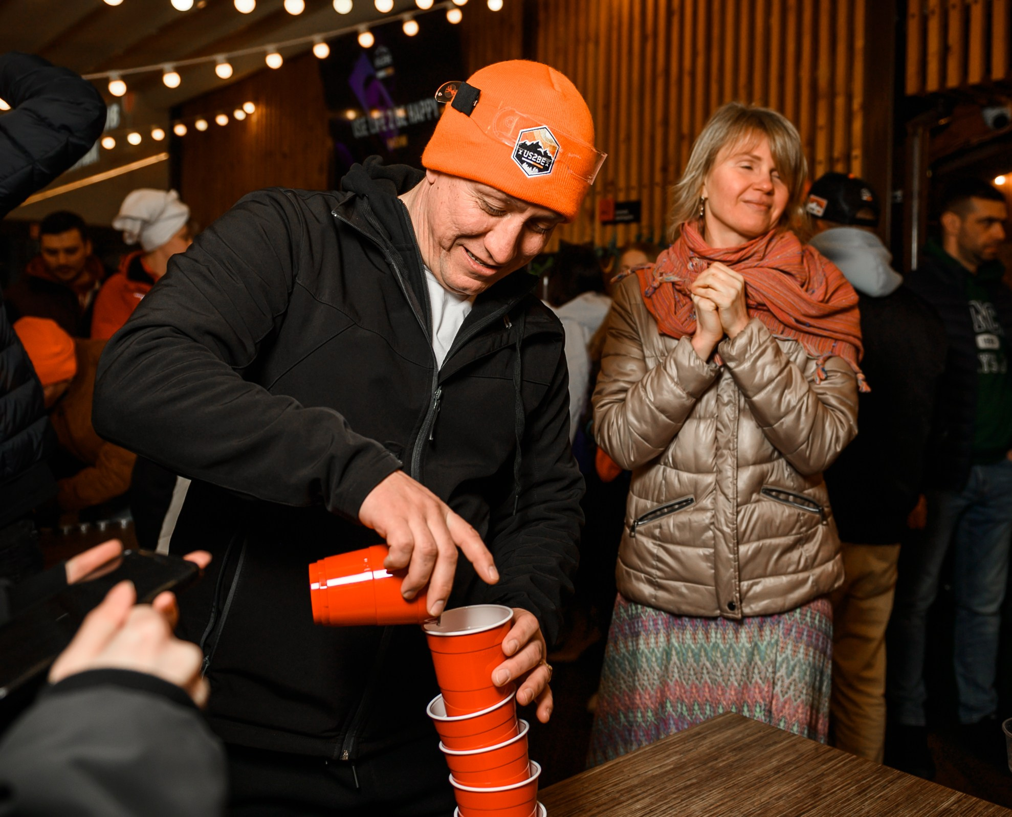 US2BE вечеринка горнолыжного кэмпа. Свадебный и семейный фотограф София Невская