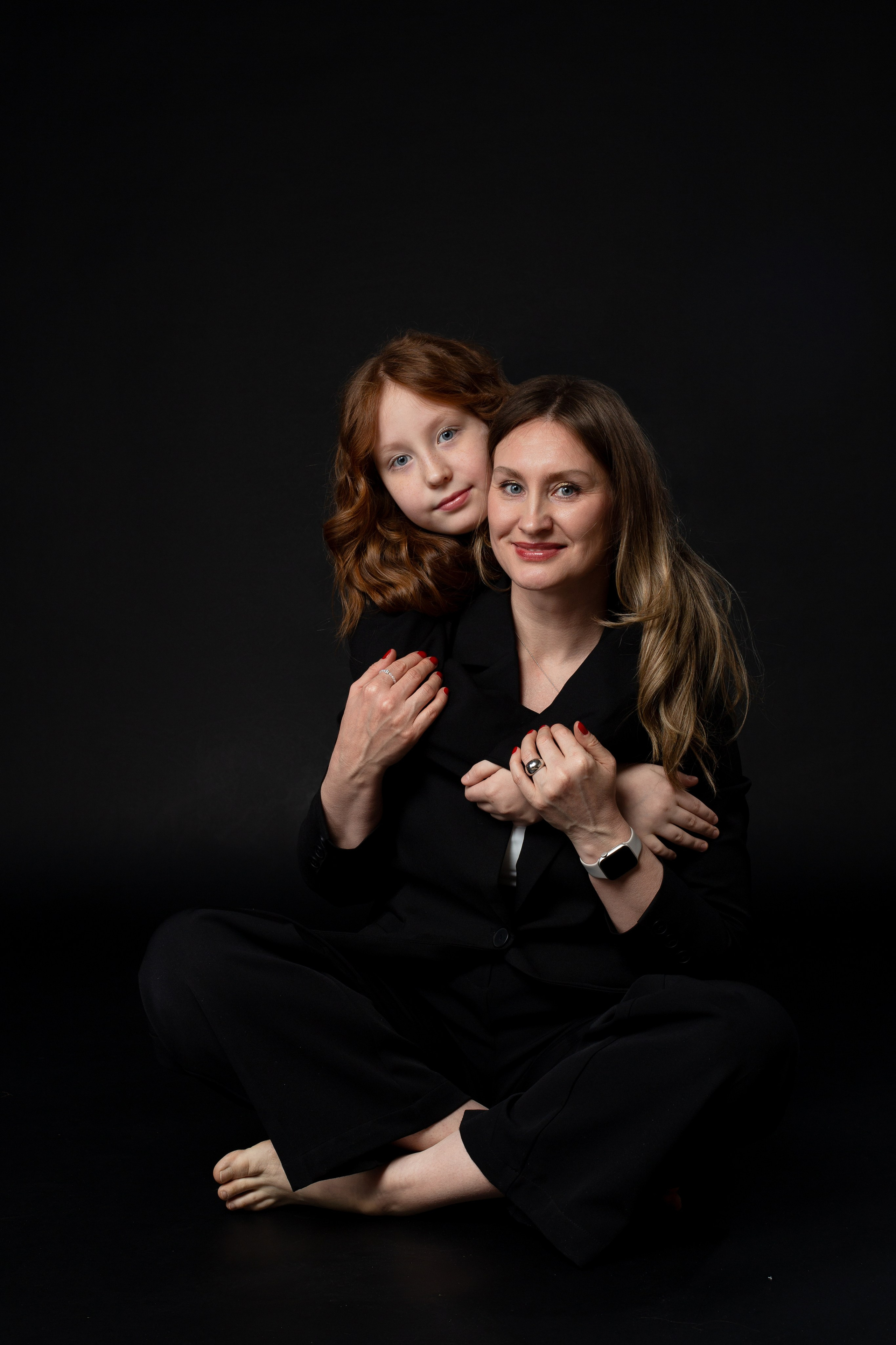Фотосессия мама и дочка