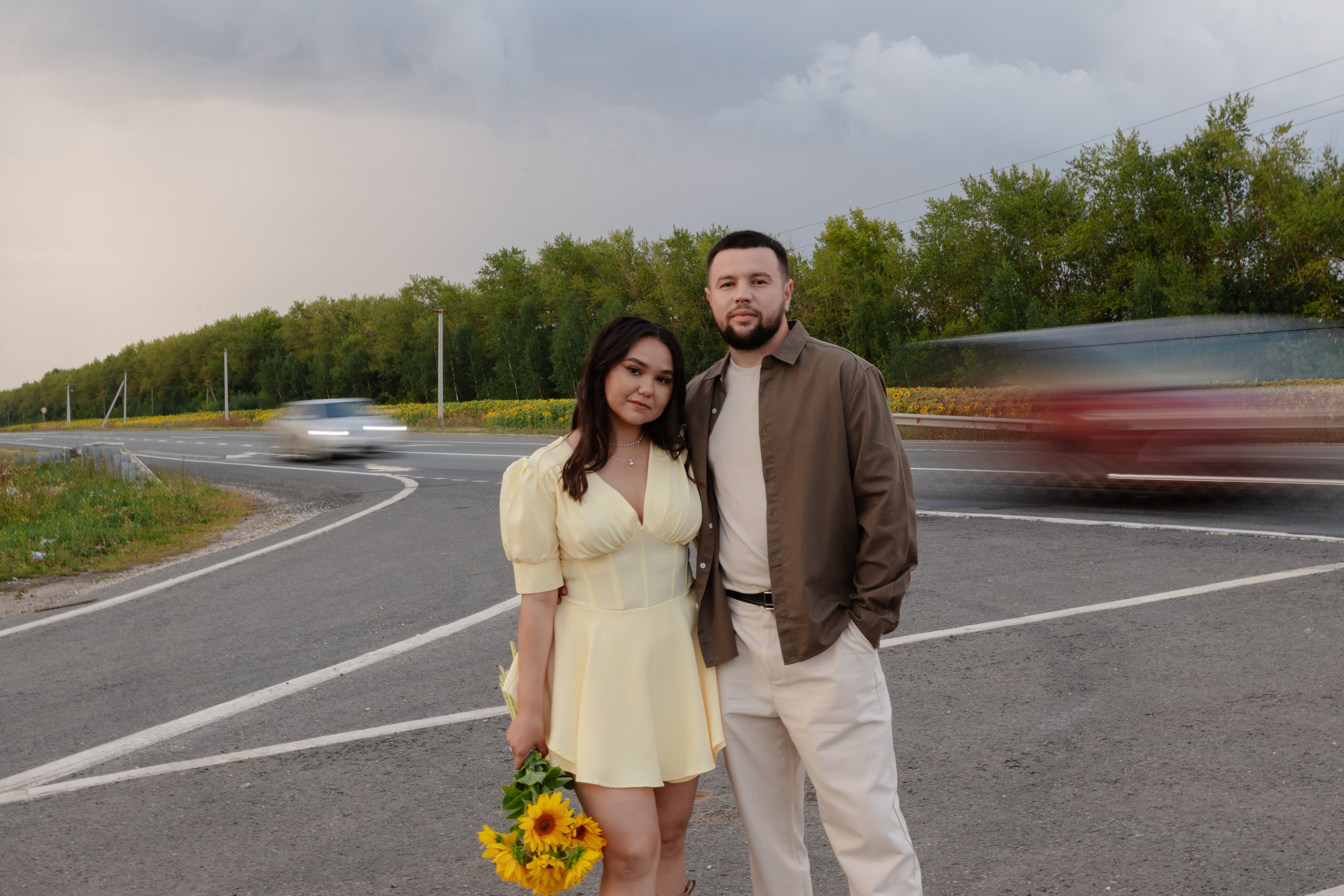 Предсвадебная Подсолнухи. Свадебный и репортажный фотограф г. Чебоксары Евгений Леонидович