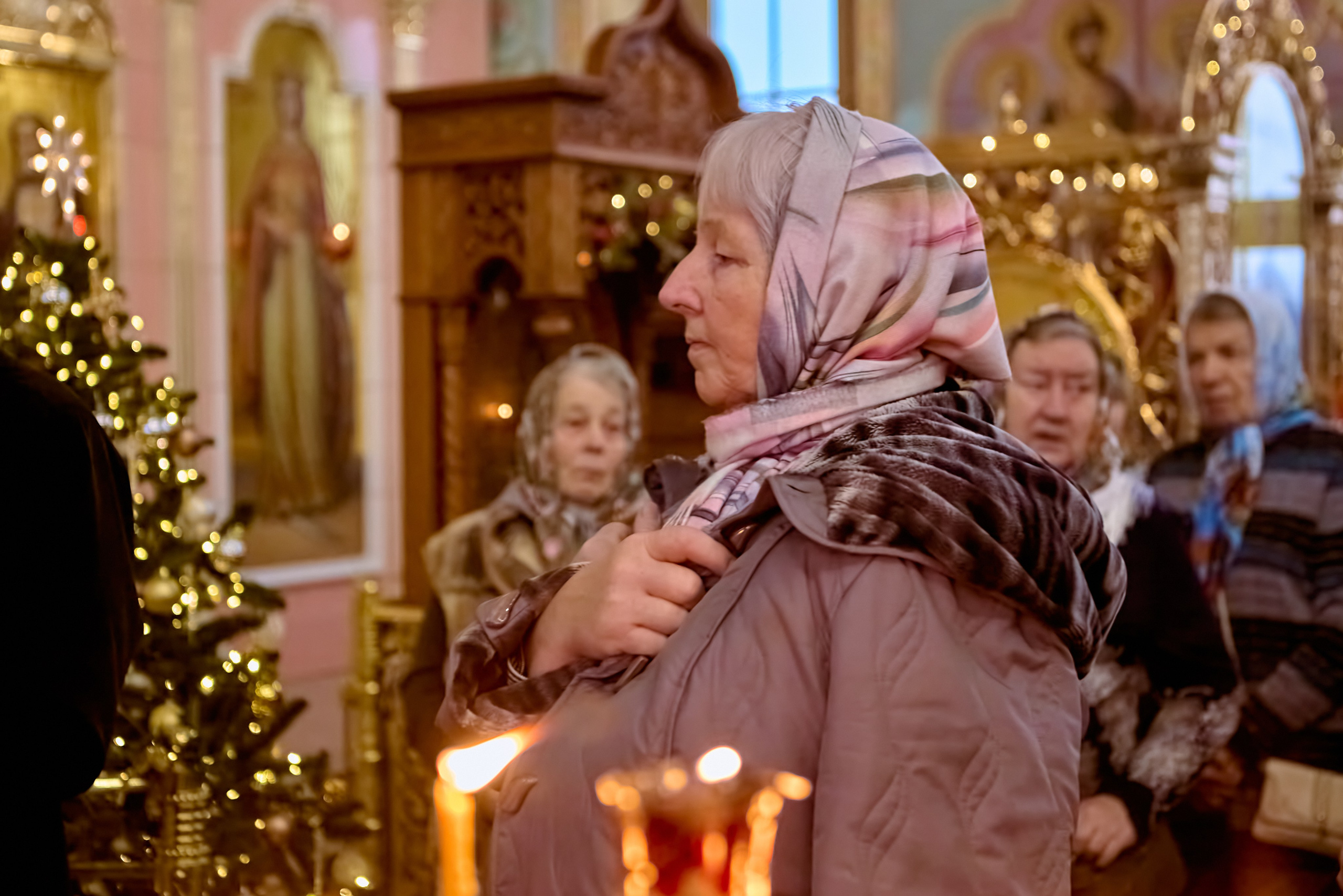 Воскресная Литургия в храме 12 января 2025 г