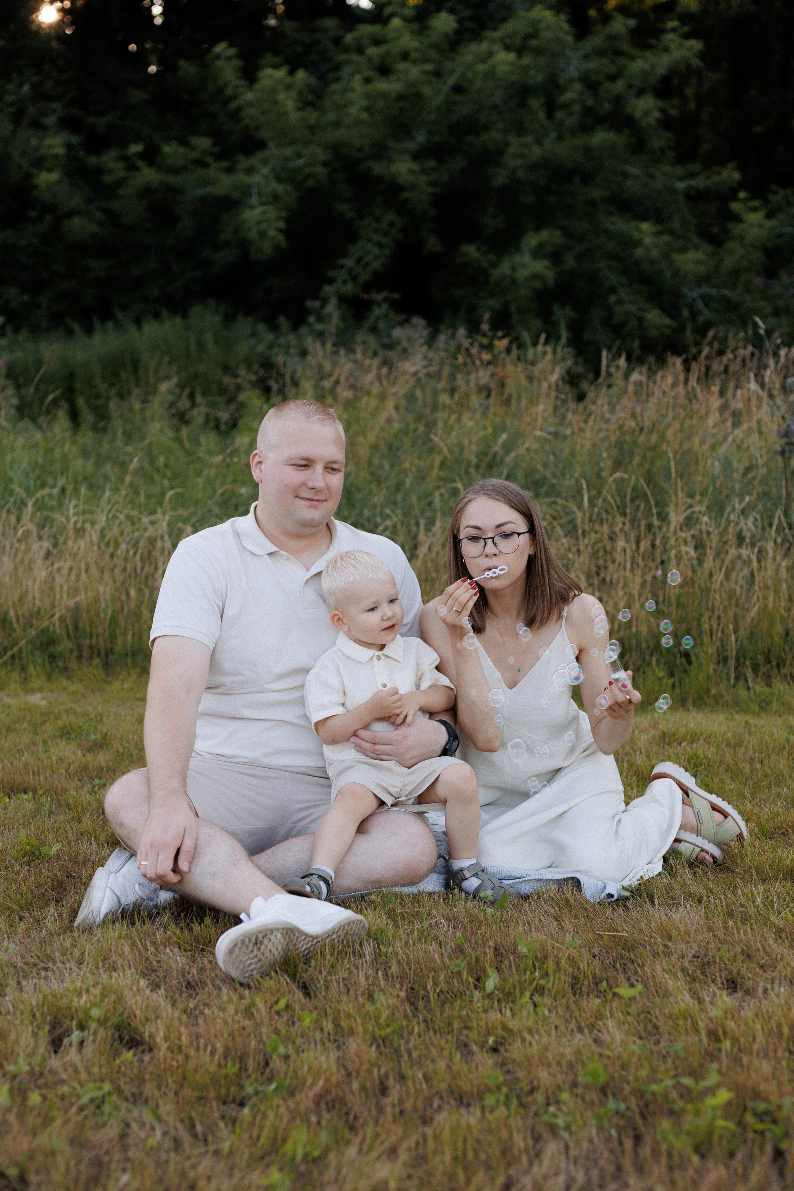 Семейная на 2 годика. Семейный и свадебный фотограф в Москве Черкасова Анна