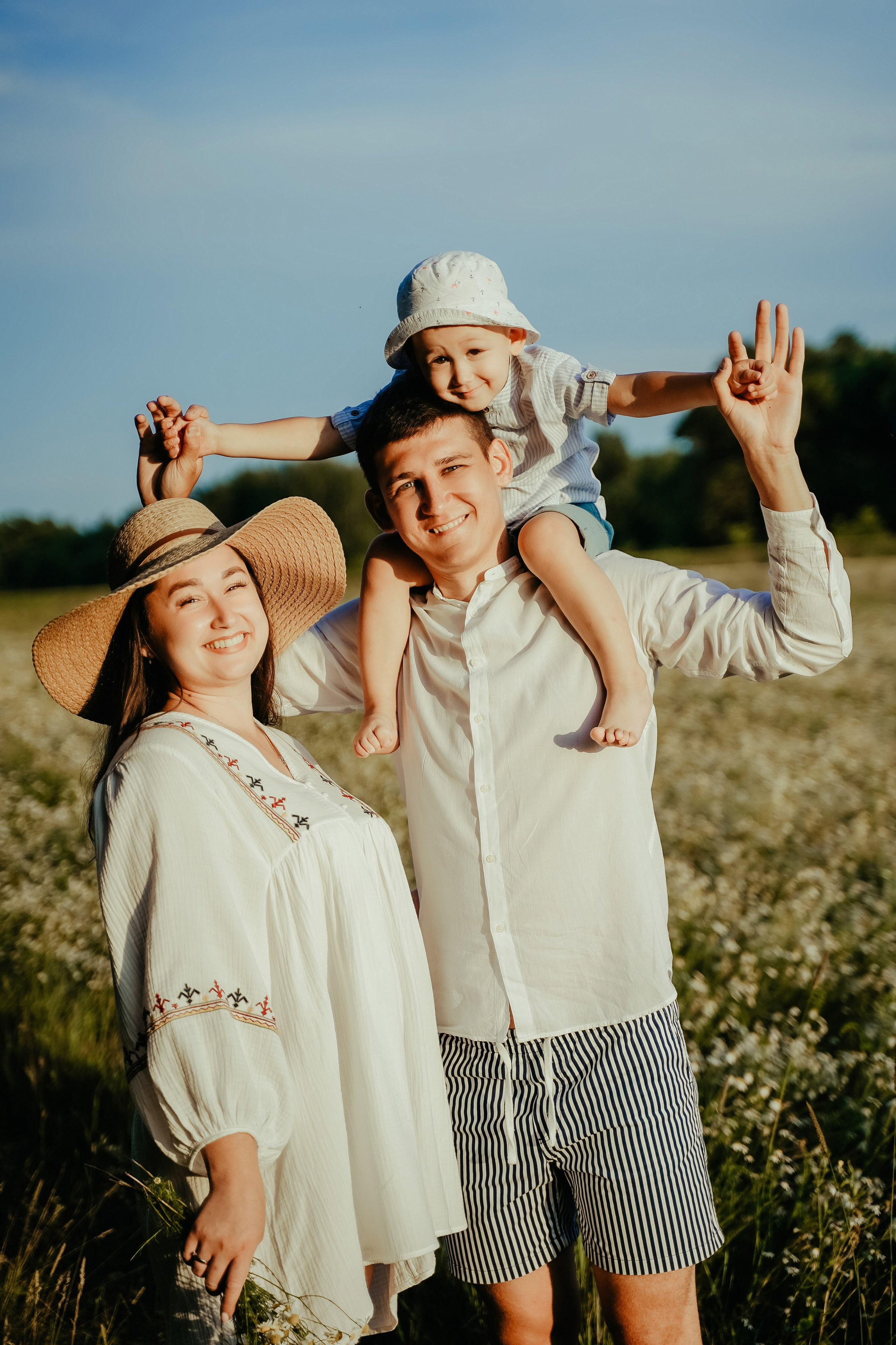 Аделина и семья