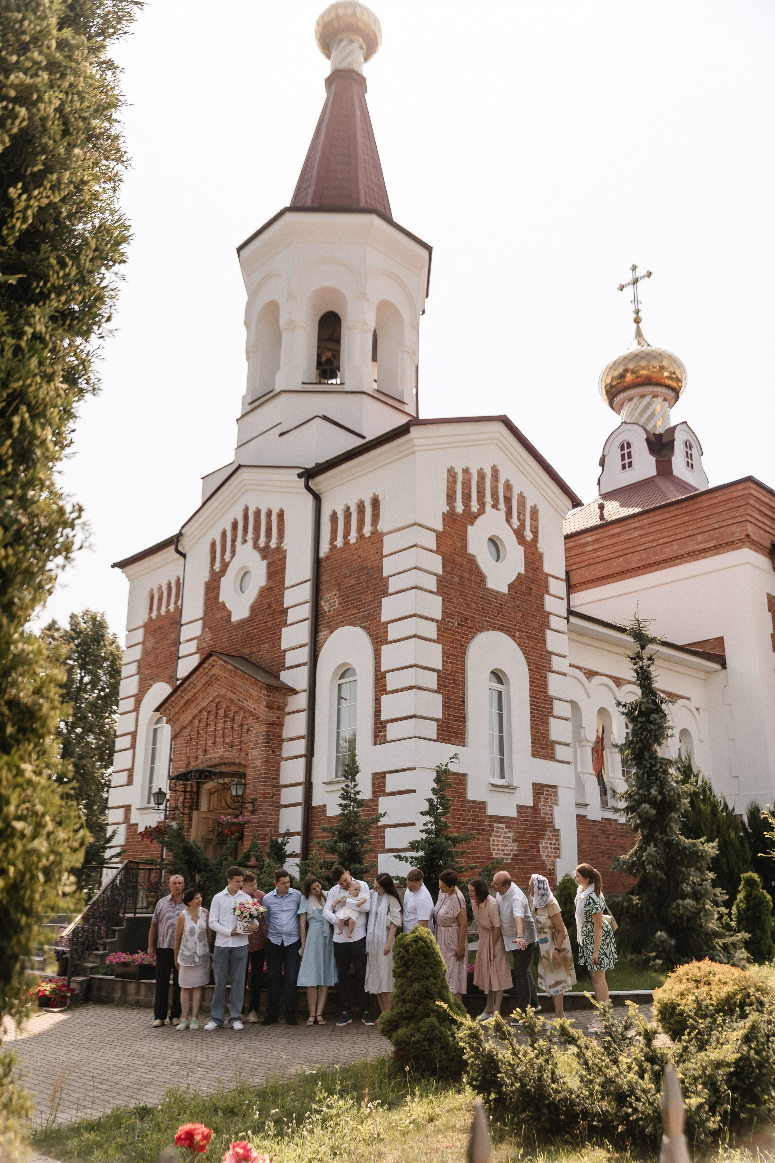 Крещение Роберта. Семейный фотограф Минск Усова Ольга