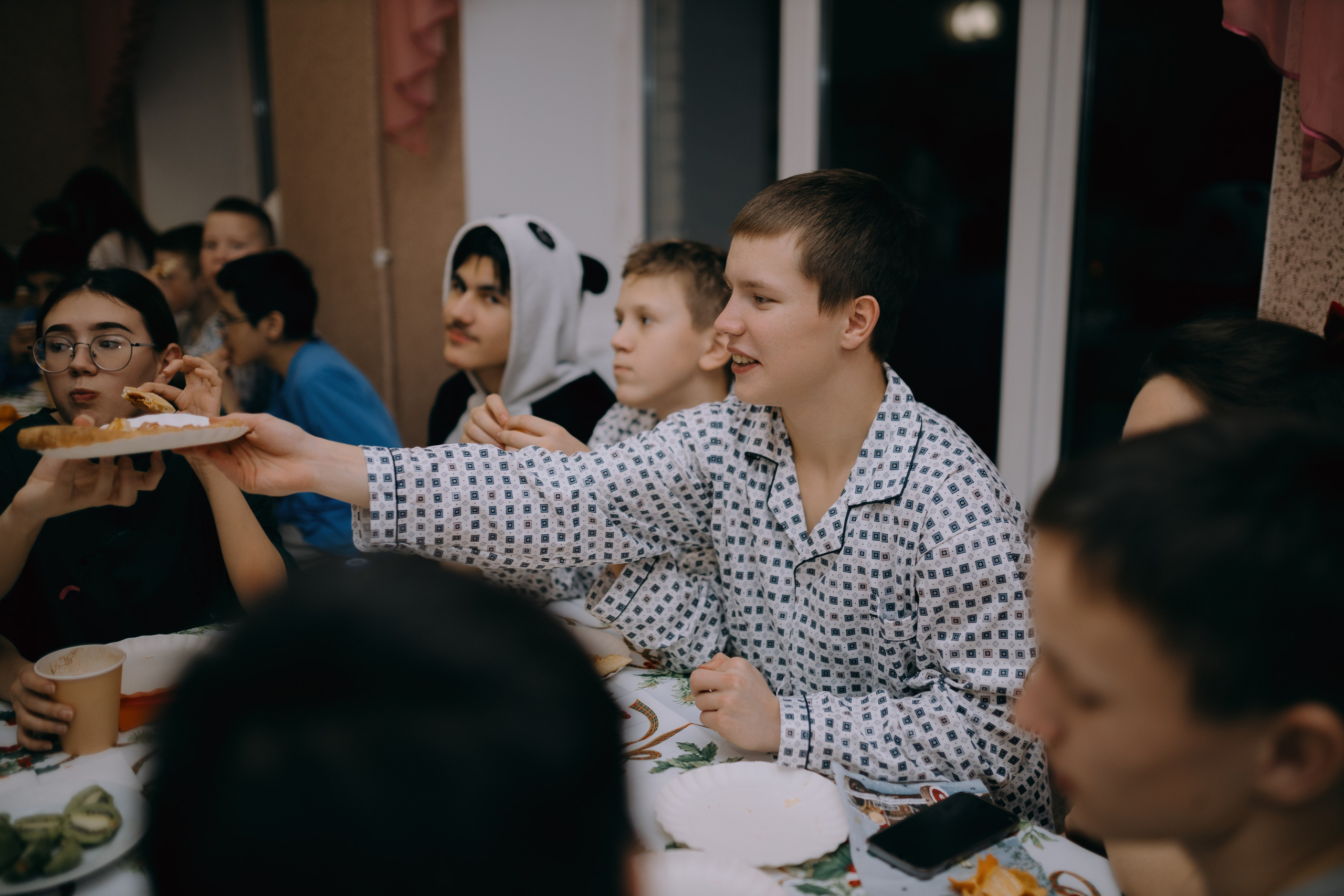 Пижамная вечеринка в школе-интернате № 5 // 27.12.2024. Денис Прохоров Фотограф в г. Магнитогорск