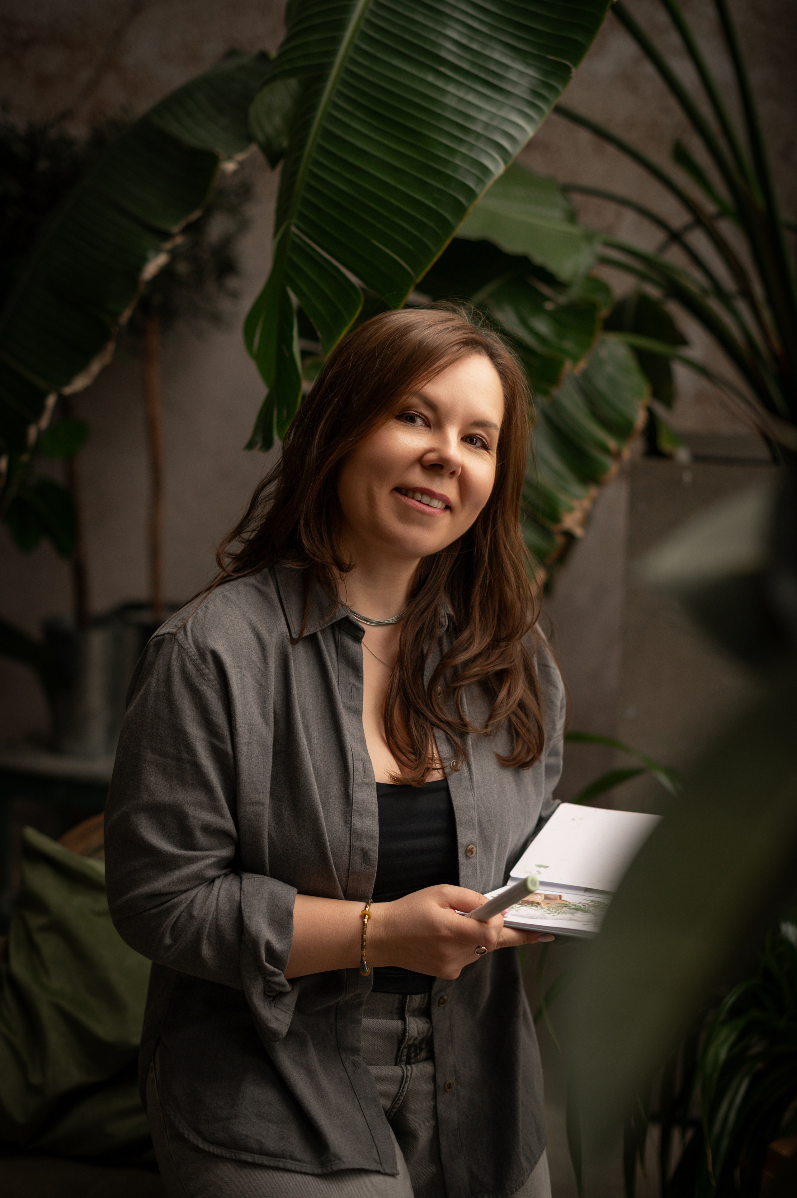 Анна в студии Пространство