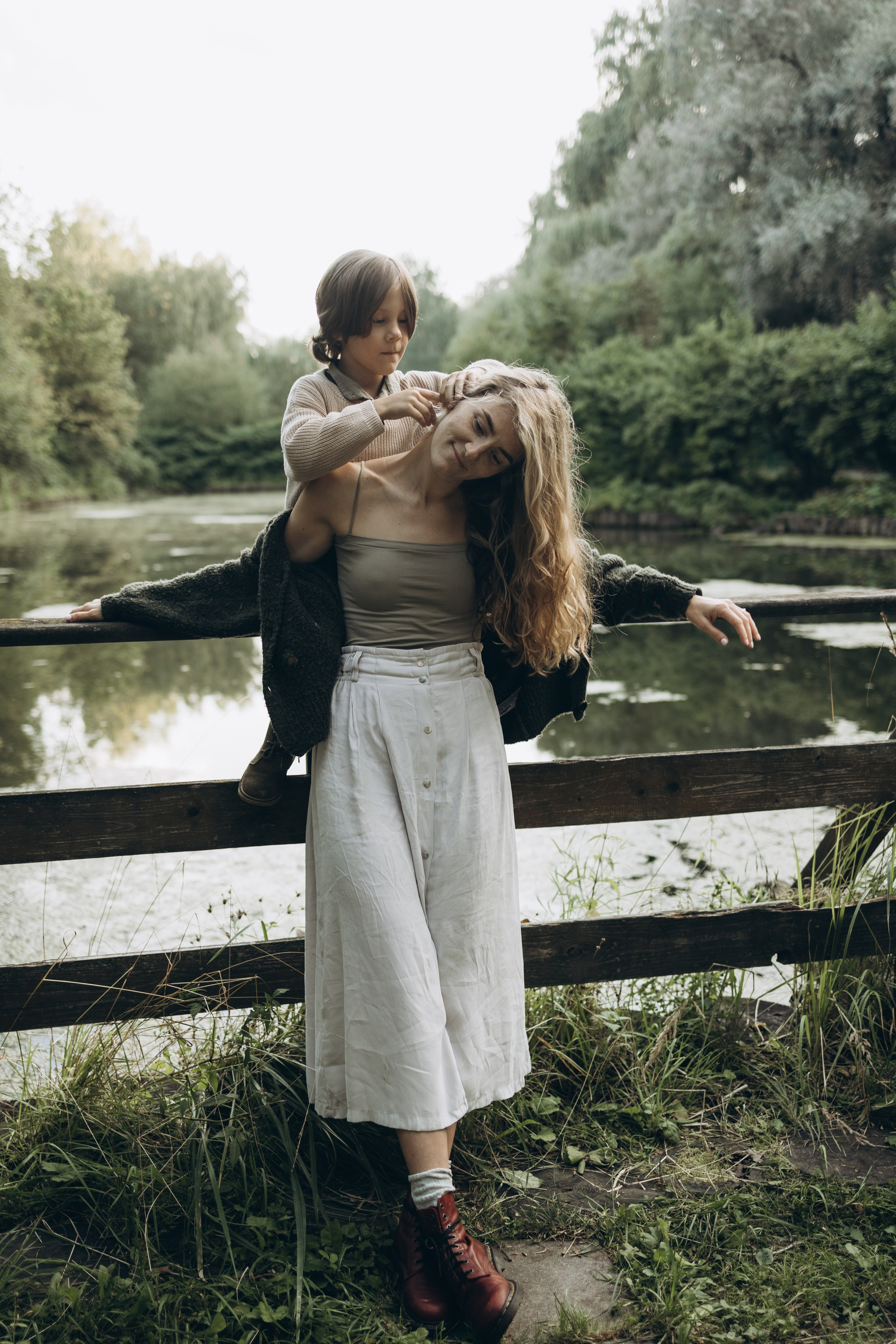 Прогулка с Парке Сокольники. Семейный фотограф в Москве Виктория Ястребинская