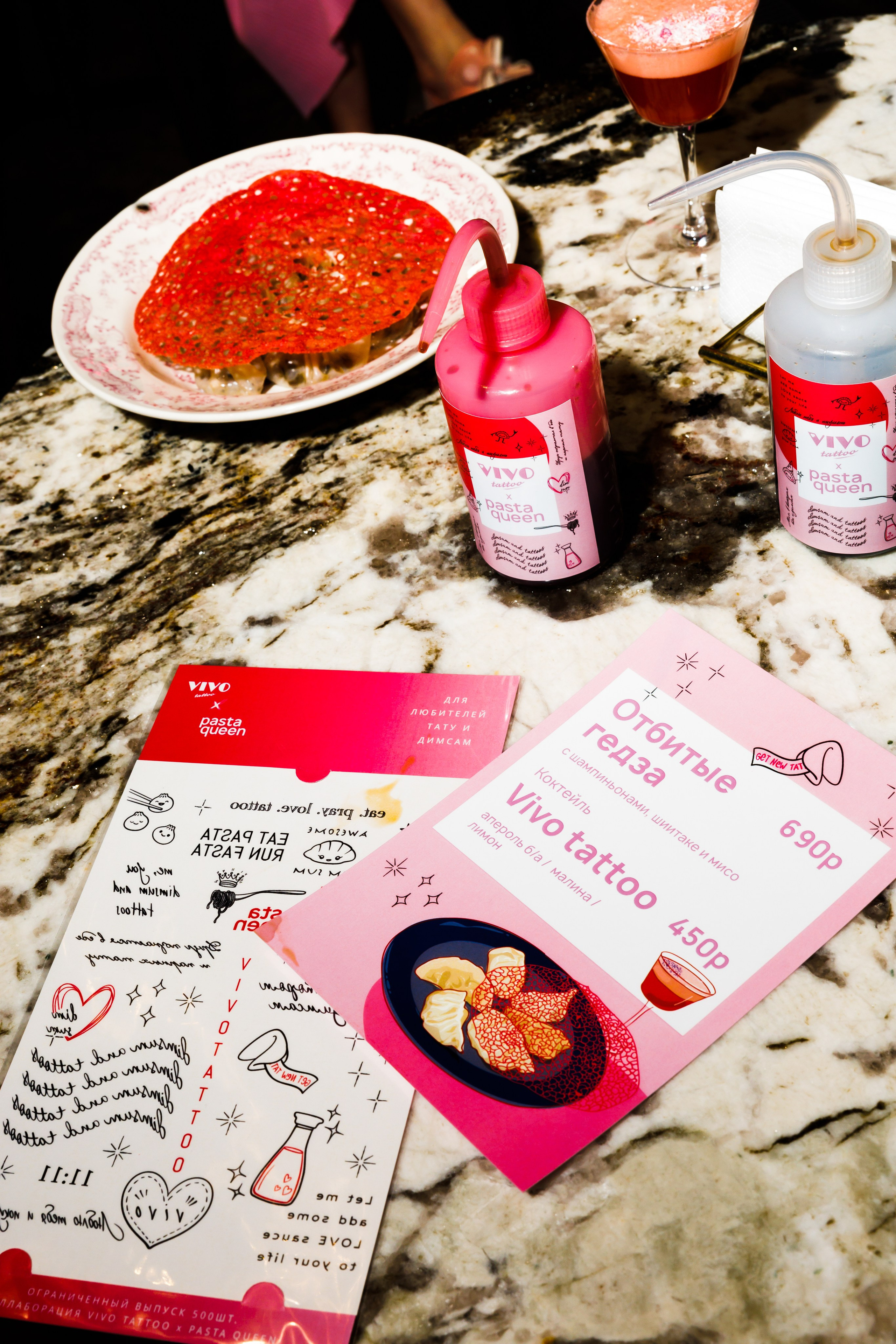 VIVA TATOO x PASTA QUEEN. Фотограф Москва. Репортажная съемка, портрет, бизнес-портрет