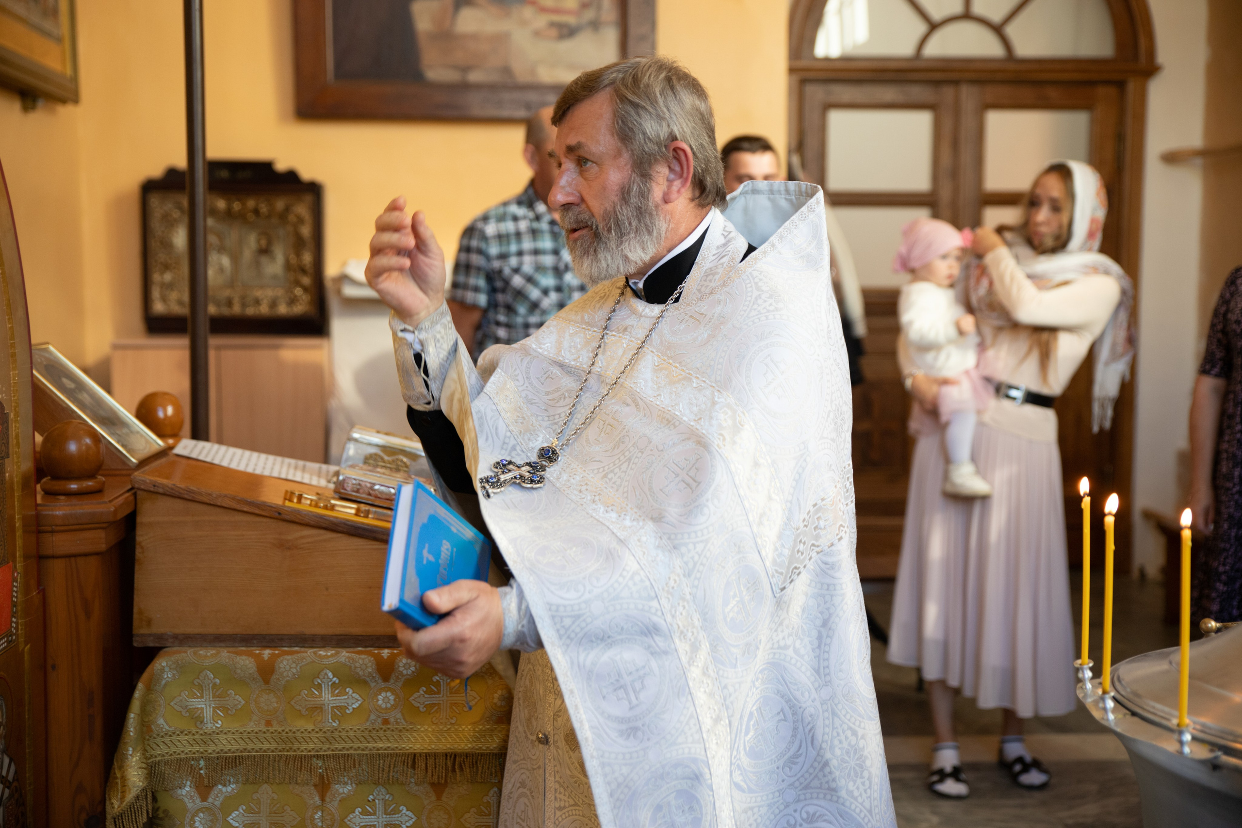 Таинство Крещения. Фотограф СПб