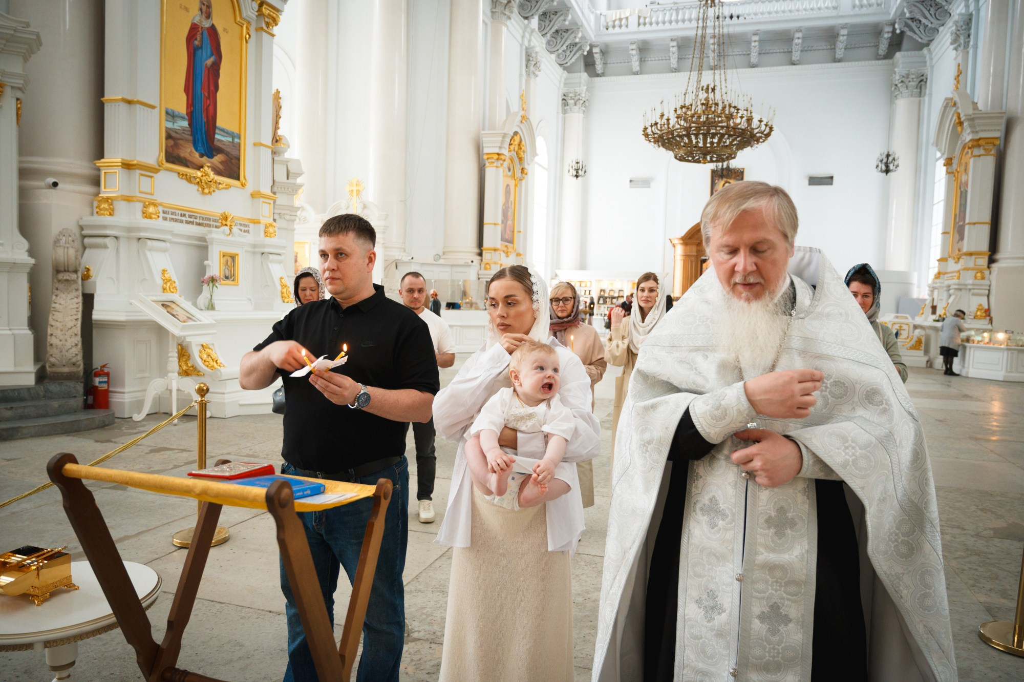 Крещение ребенка. Ваш свадебный и репортажный фотограф в Санкт-Петербурге Вячеслав Ивахненко
