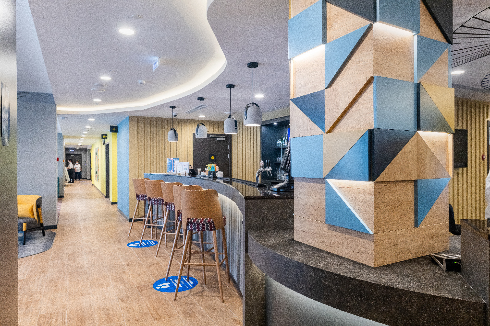 Hampton by Hilton. Интерьерный фотограф в Москве Роман Потапов