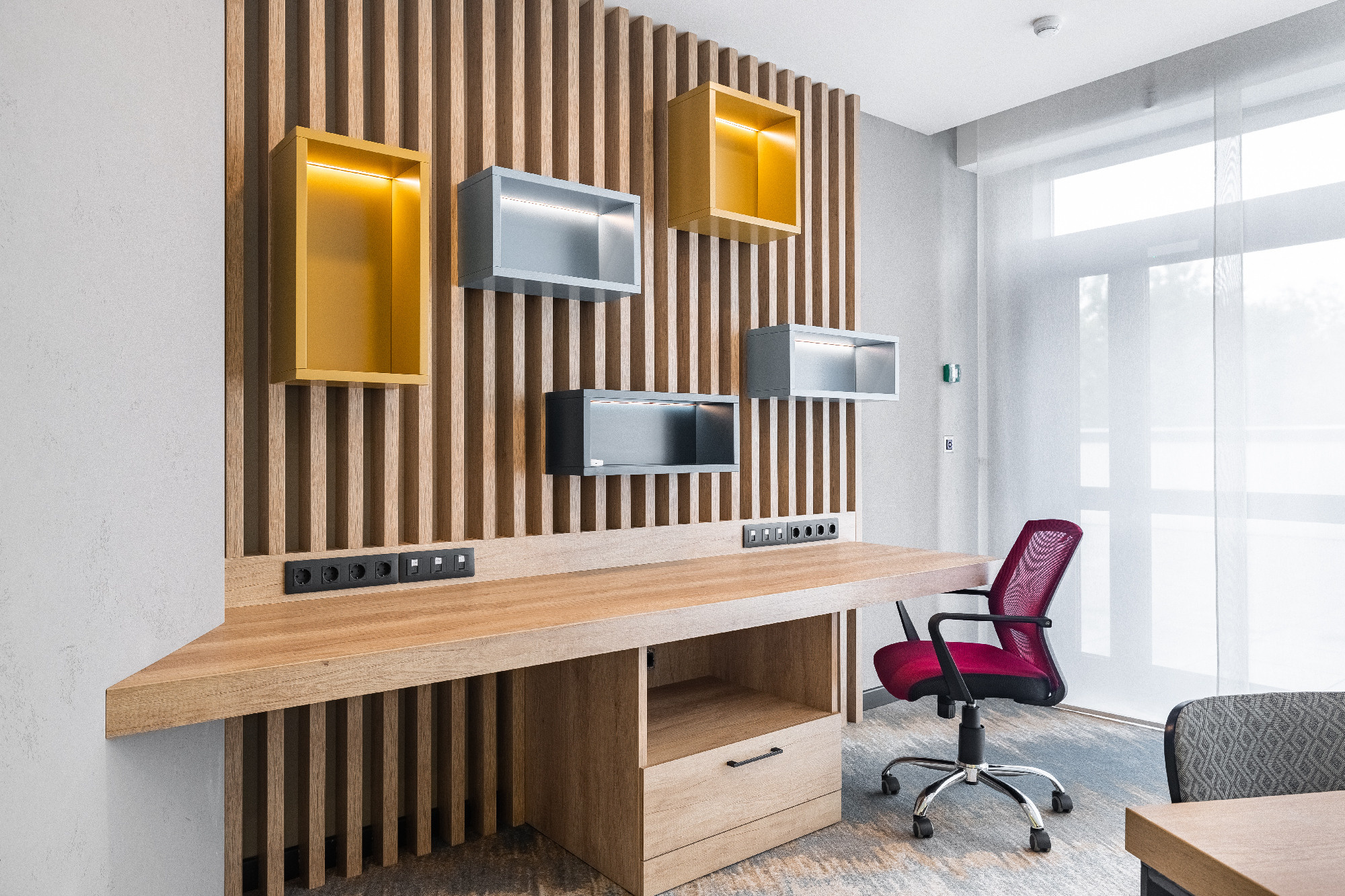 Hampton by Hilton. Интерьерный фотограф в Москве Роман Потапов