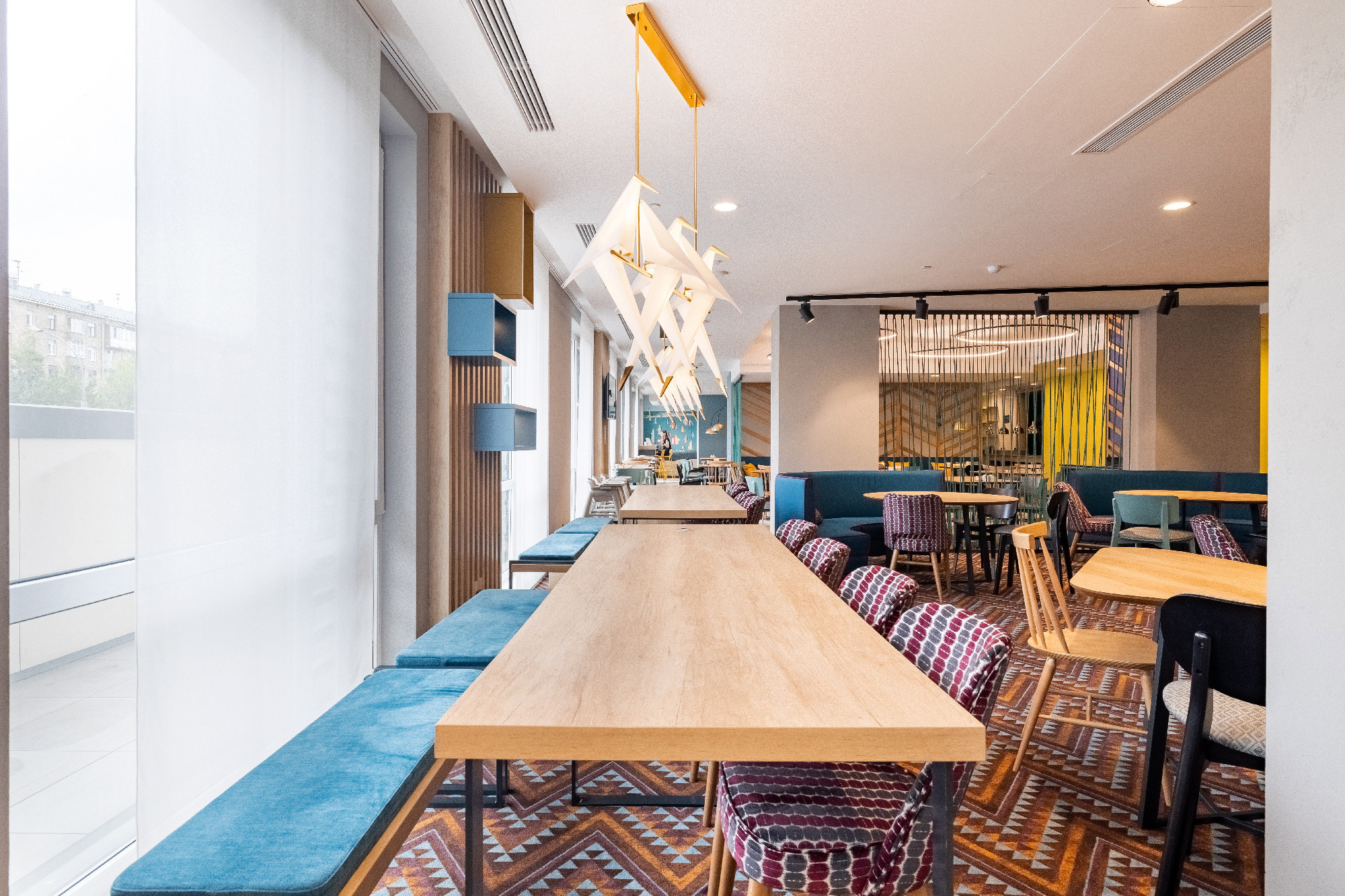 Hampton by Hilton. Интерьерный фотограф в Москве Роман Потапов