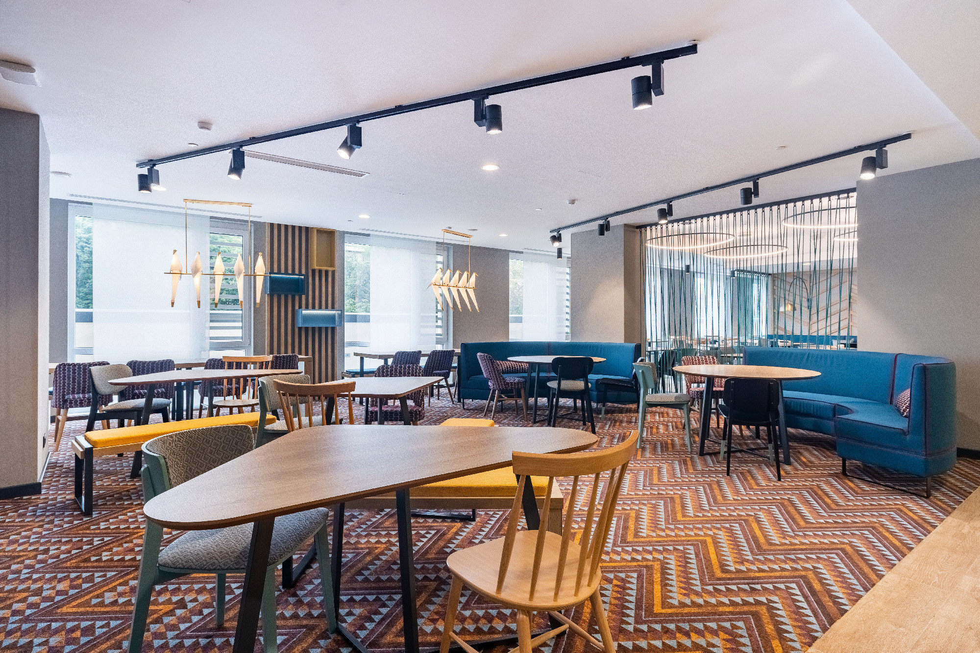 Hampton by Hilton. Интерьерный фотограф в Москве Роман Потапов