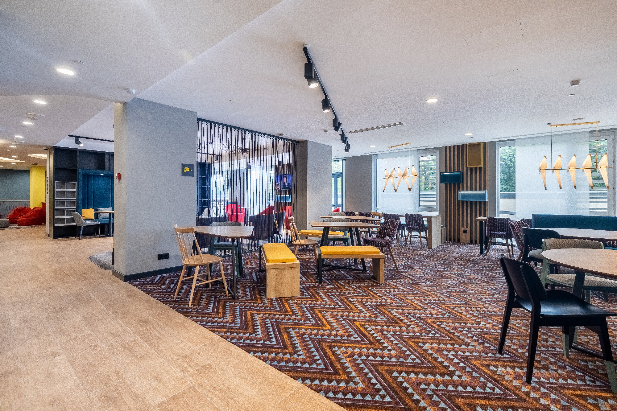 Hampton by Hilton. Интерьерный фотограф в Москве Роман Потапов