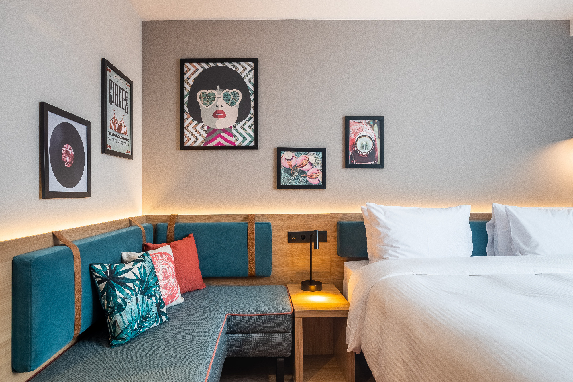 Hampton by Hilton. Интерьерный фотограф в Москве Роман Потапов