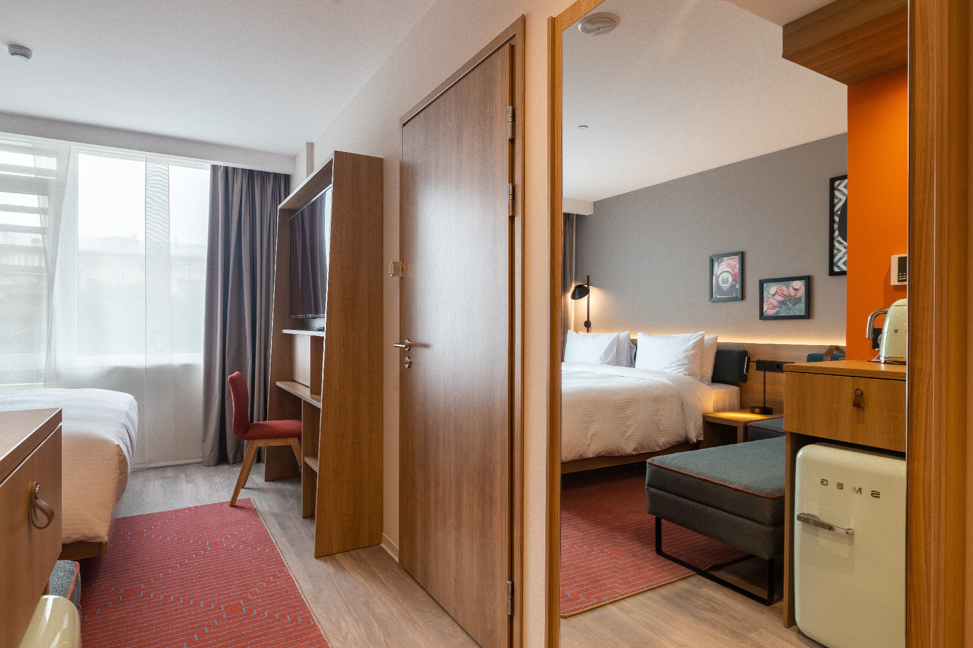 Hampton by Hilton. Интерьерный фотограф в Москве Роман Потапов