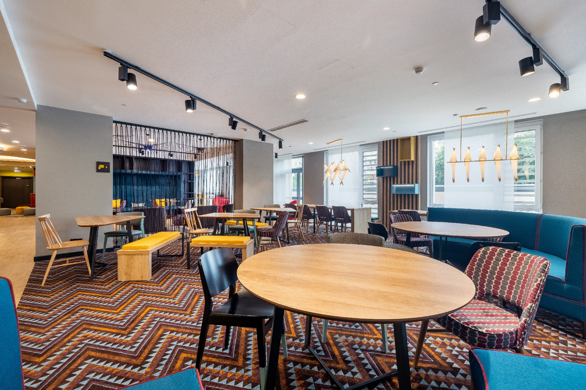 Hampton by Hilton. Интерьерный фотограф в Москве Роман Потапов