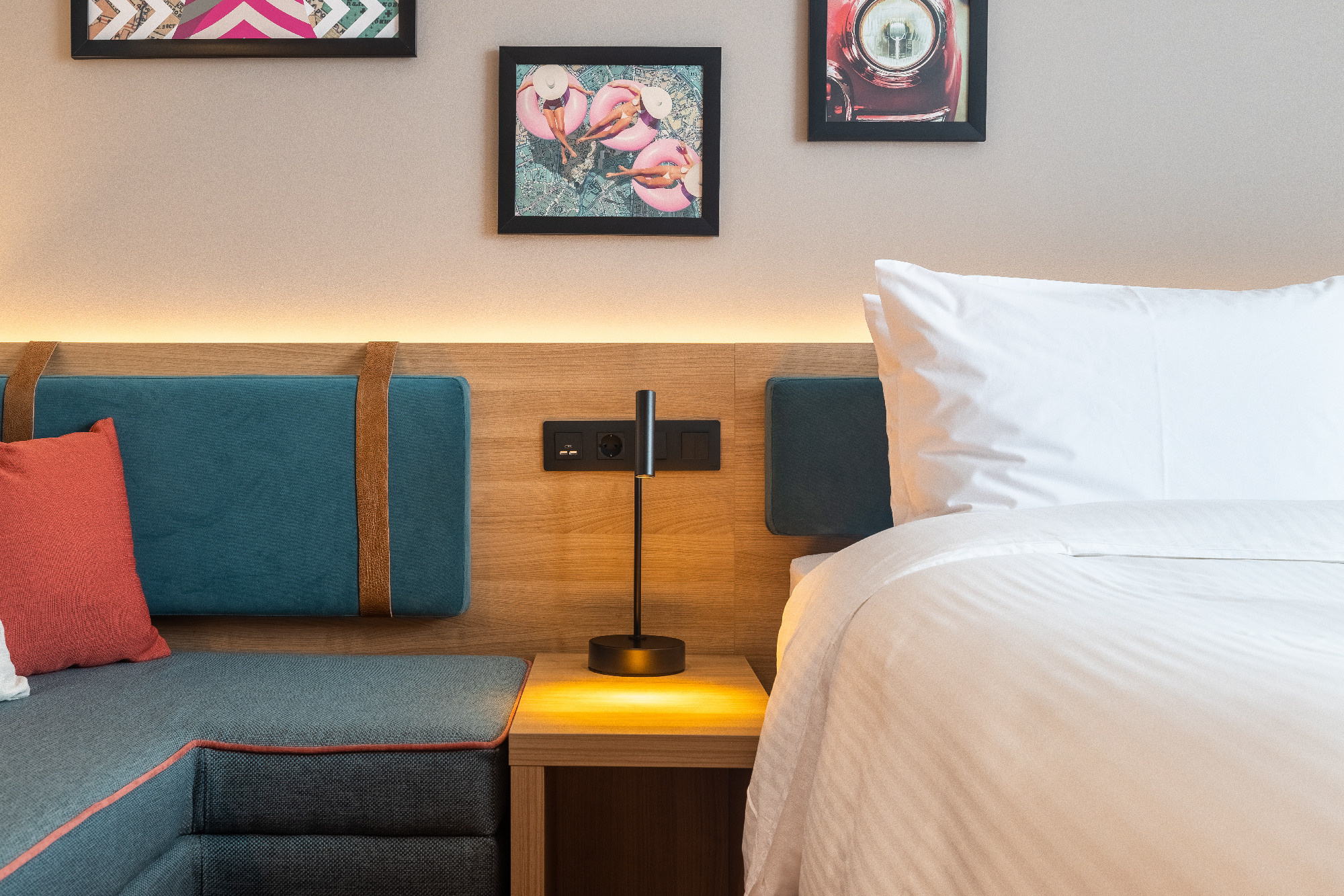 Hampton by Hilton. Интерьерный фотограф в Москве Роман Потапов