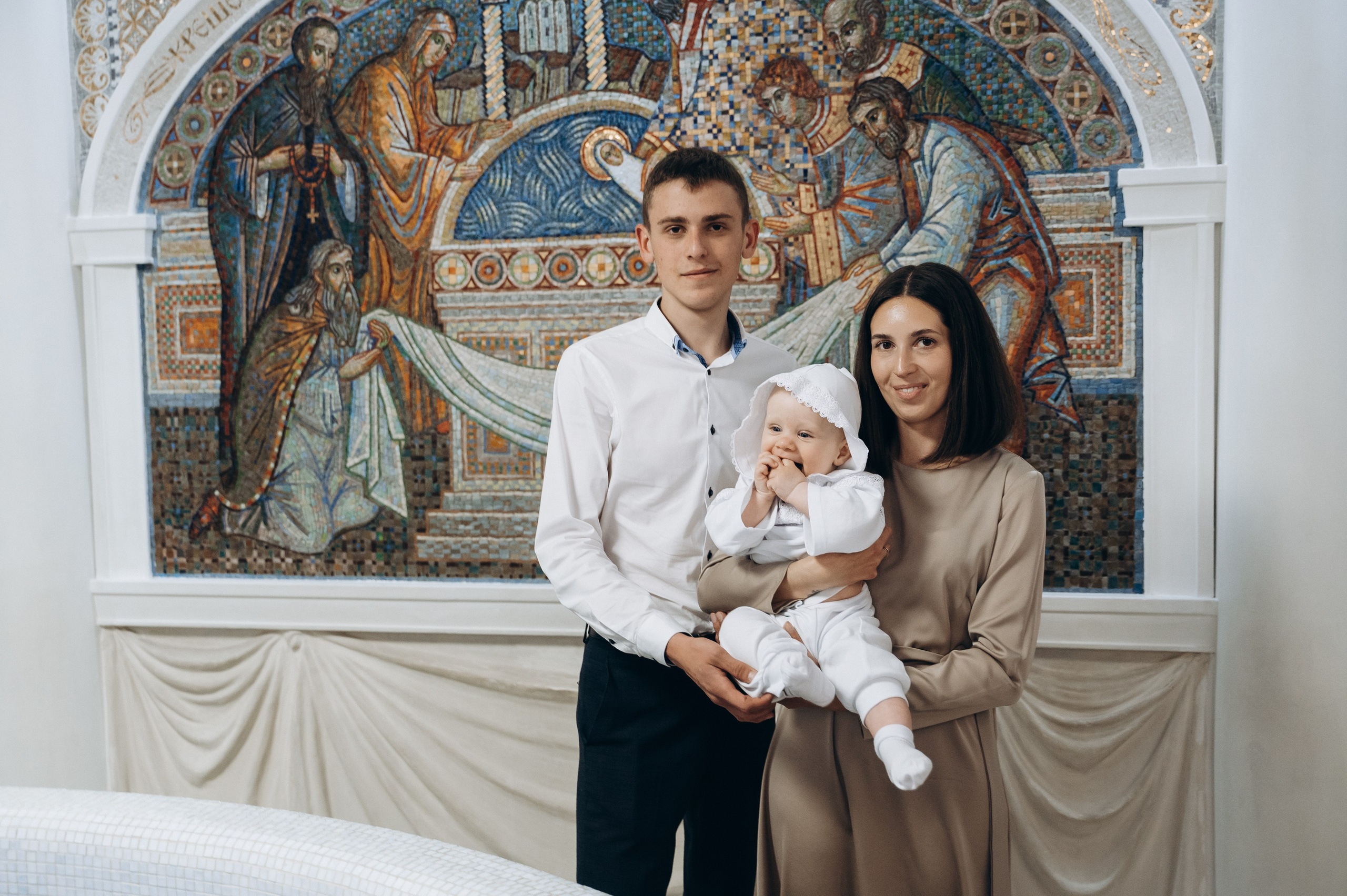 Крещение Макара. Семейный фотограф в Минске Дарья Дреко