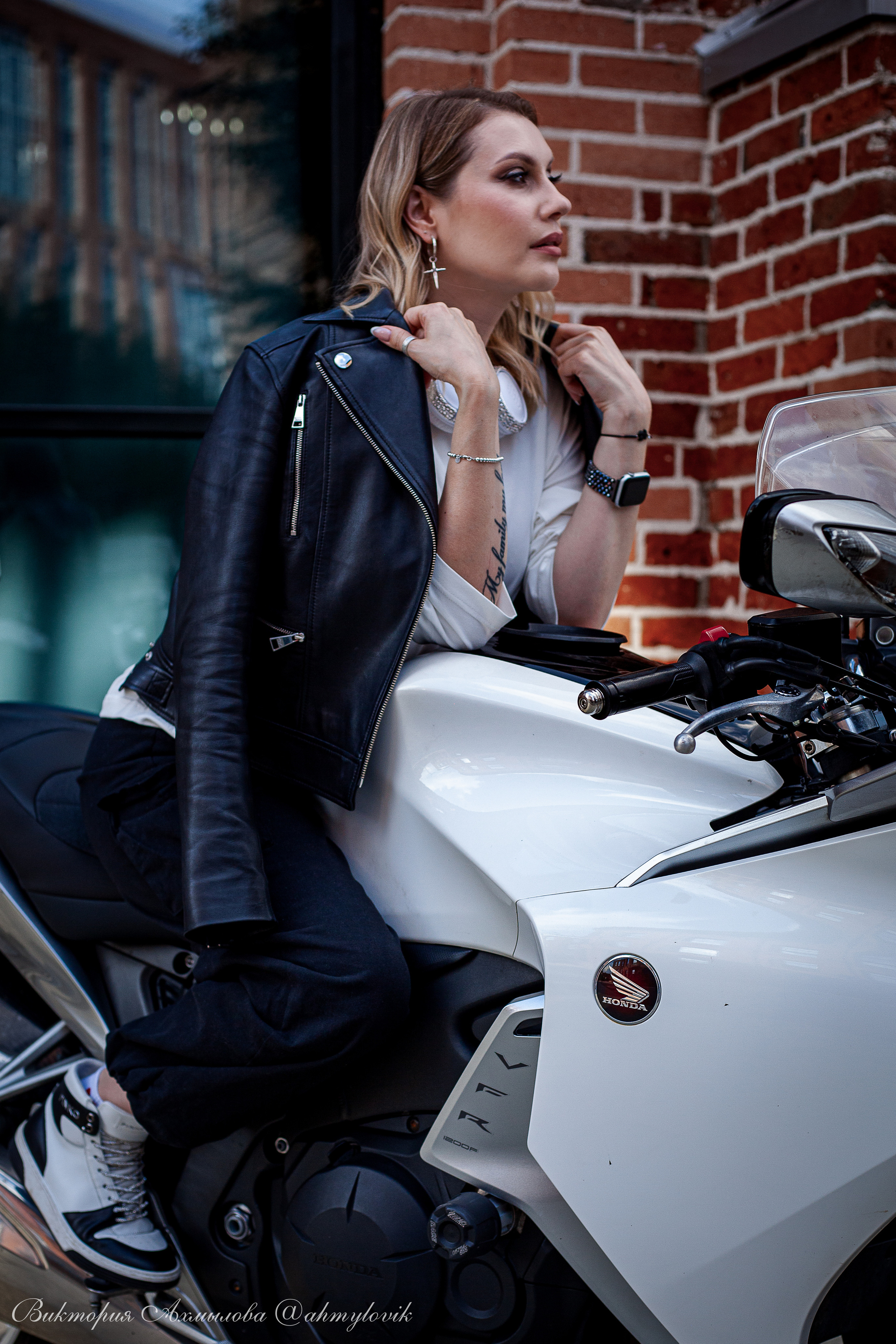 Анастасия (Honda VFR1200). Виктория Ахмылова. Фотограф в Москве