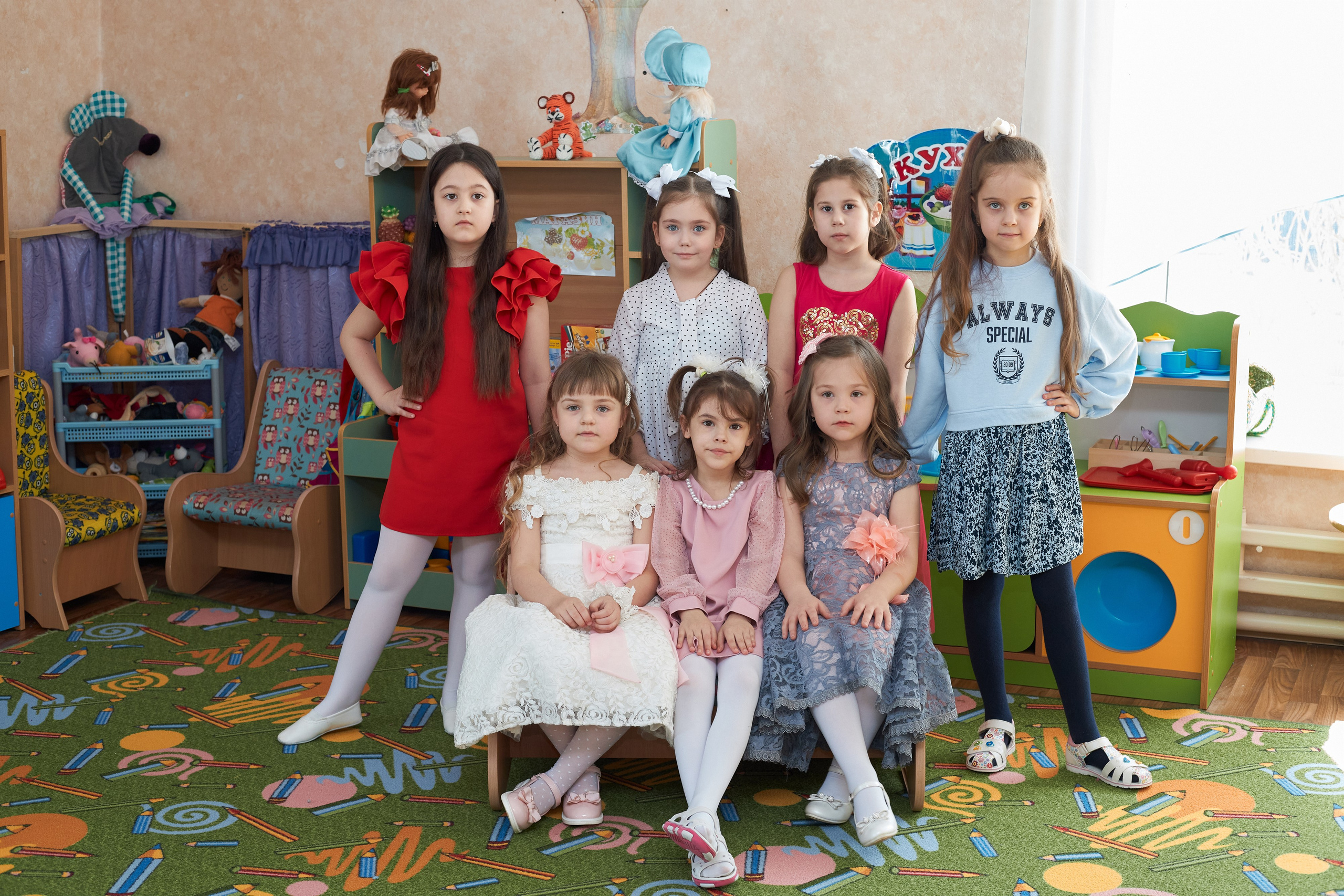 Съёмка в садиках. Выпускные фотоальбомы Тацинская