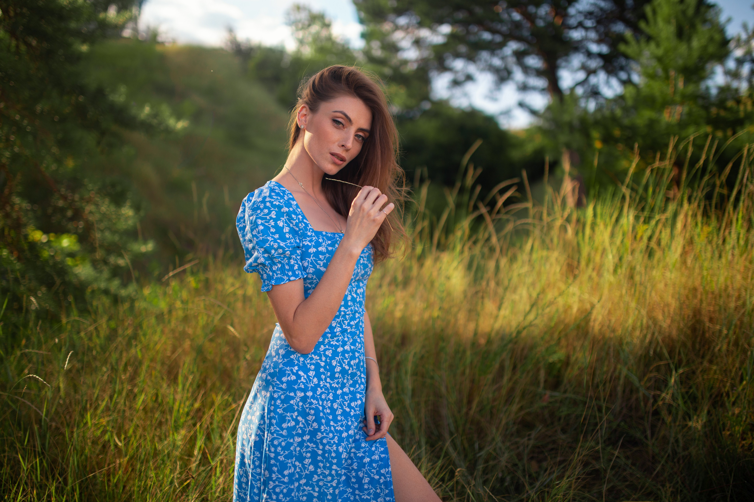 Фотосет на природе с Надеждой в формате для «себя»