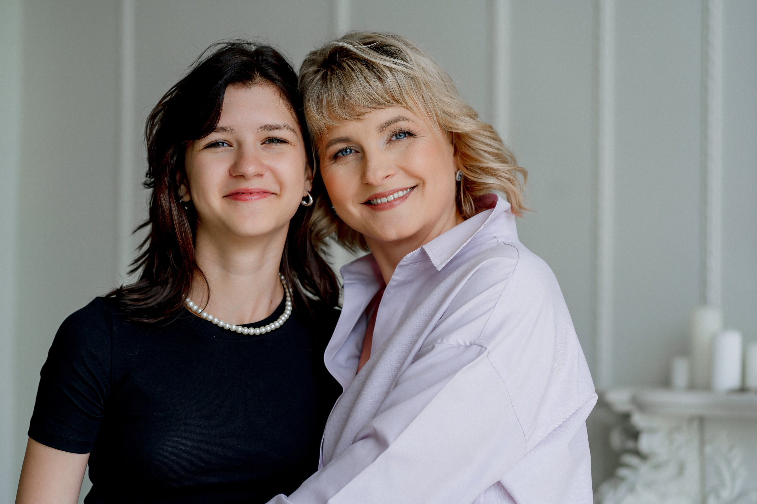 Фотосессия мамы и дочки. Фотограф Ким Наталья в Красноярске