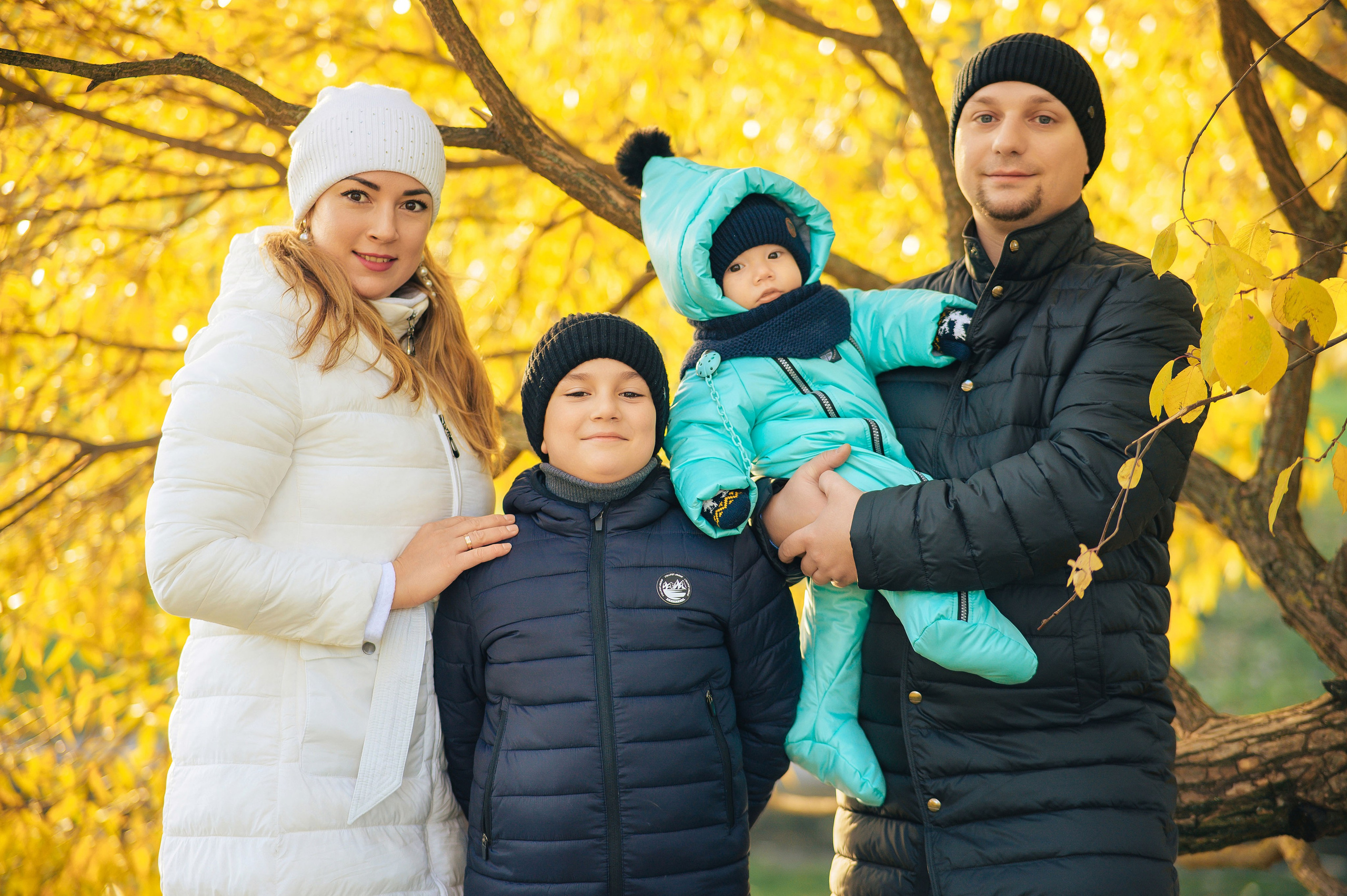 Осенняя съемка для семьи в Санкт-Петербурге. Семейный и свадебный фотограф в Санкт-Петербурге Гришин Юрий