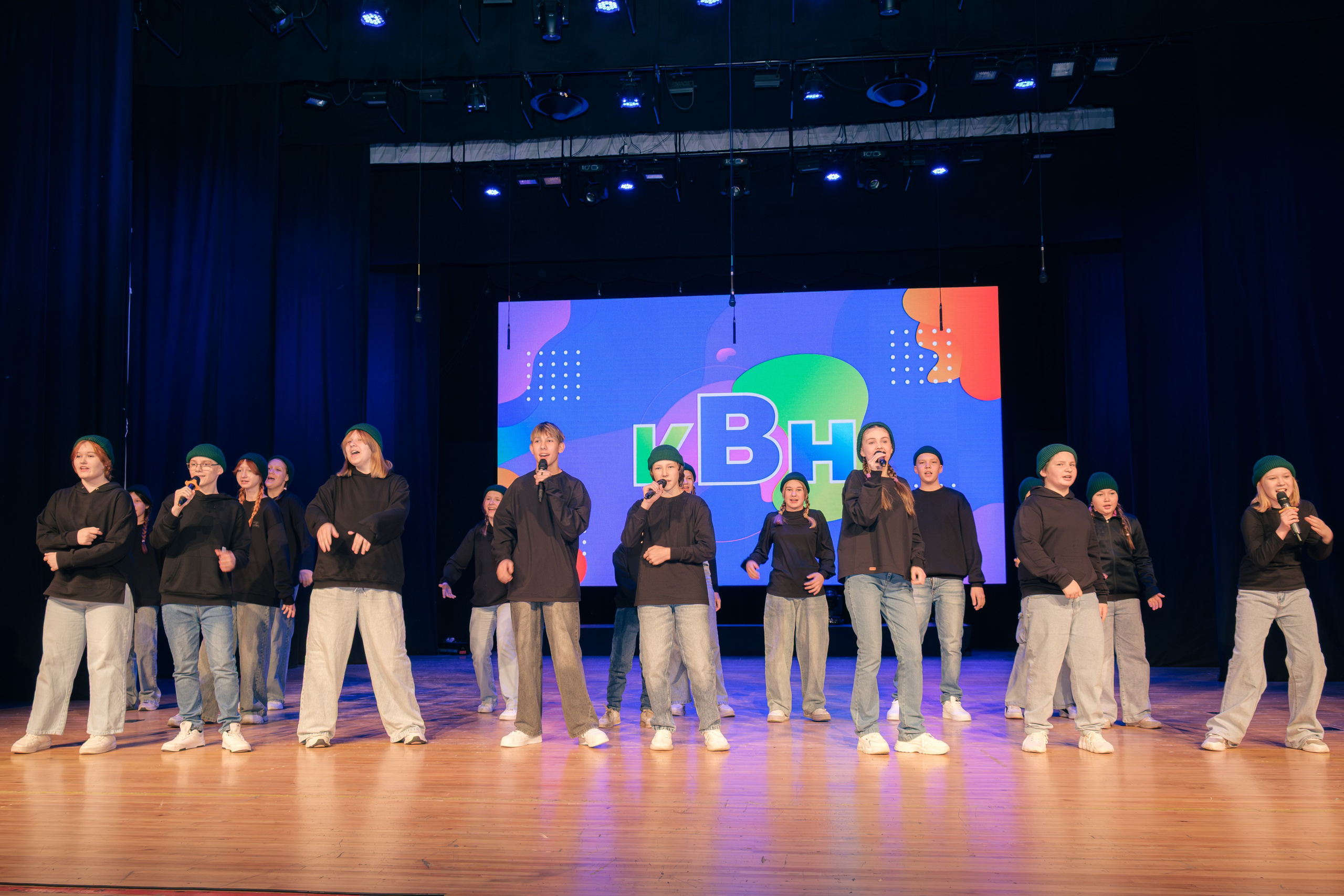 Осенний кубок КВН лиги «Зелёная». Междуреченск. Фотограф — Никита Максимов