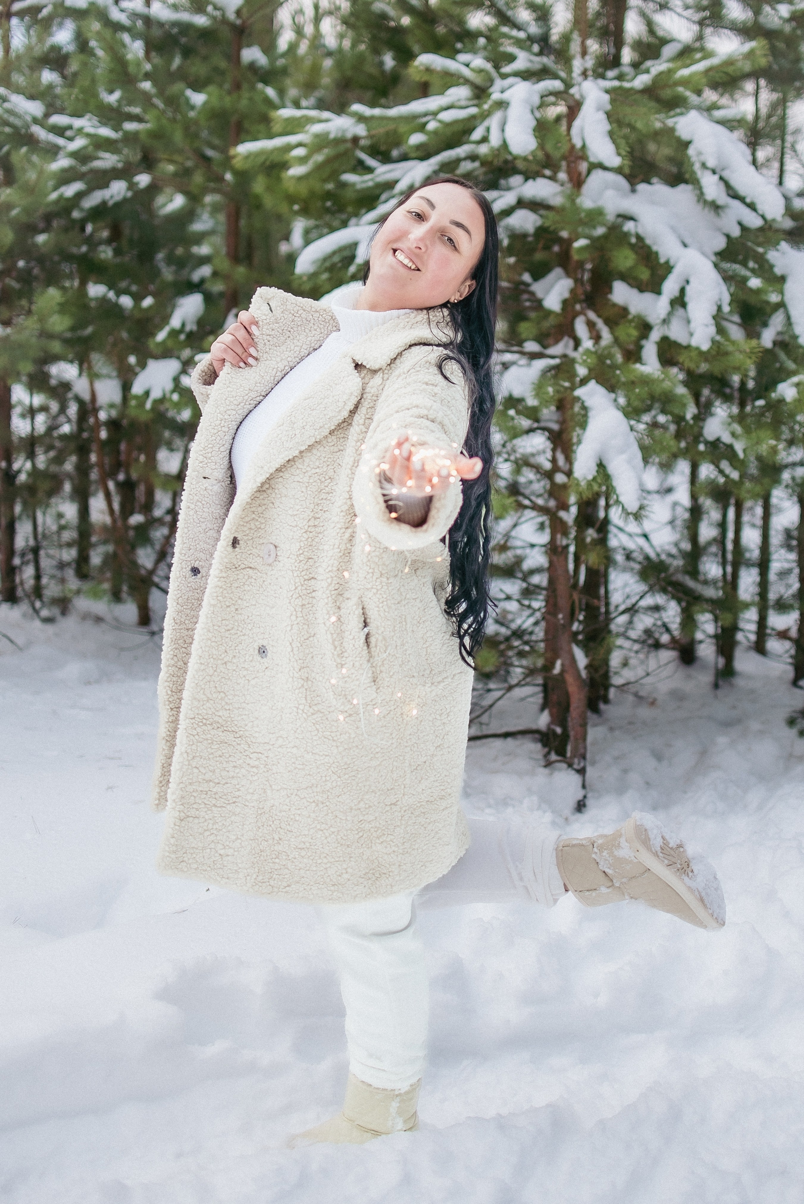 Зимняя фотосессия в лесу. Фотограф Макс Огурцов в Нижнем Новгороде
