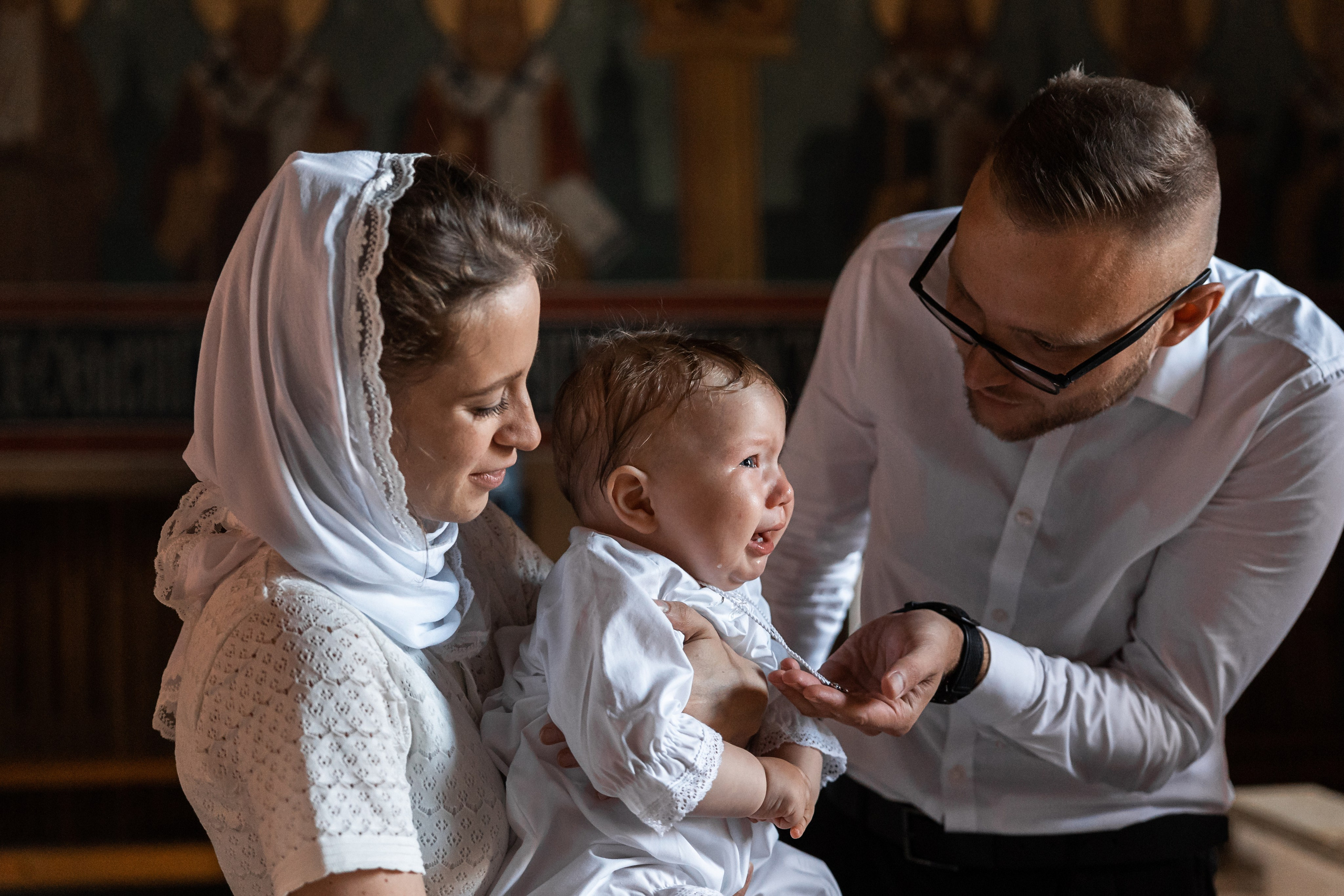 Крещение Мирона. Фотограф Крещение, Выписка москва