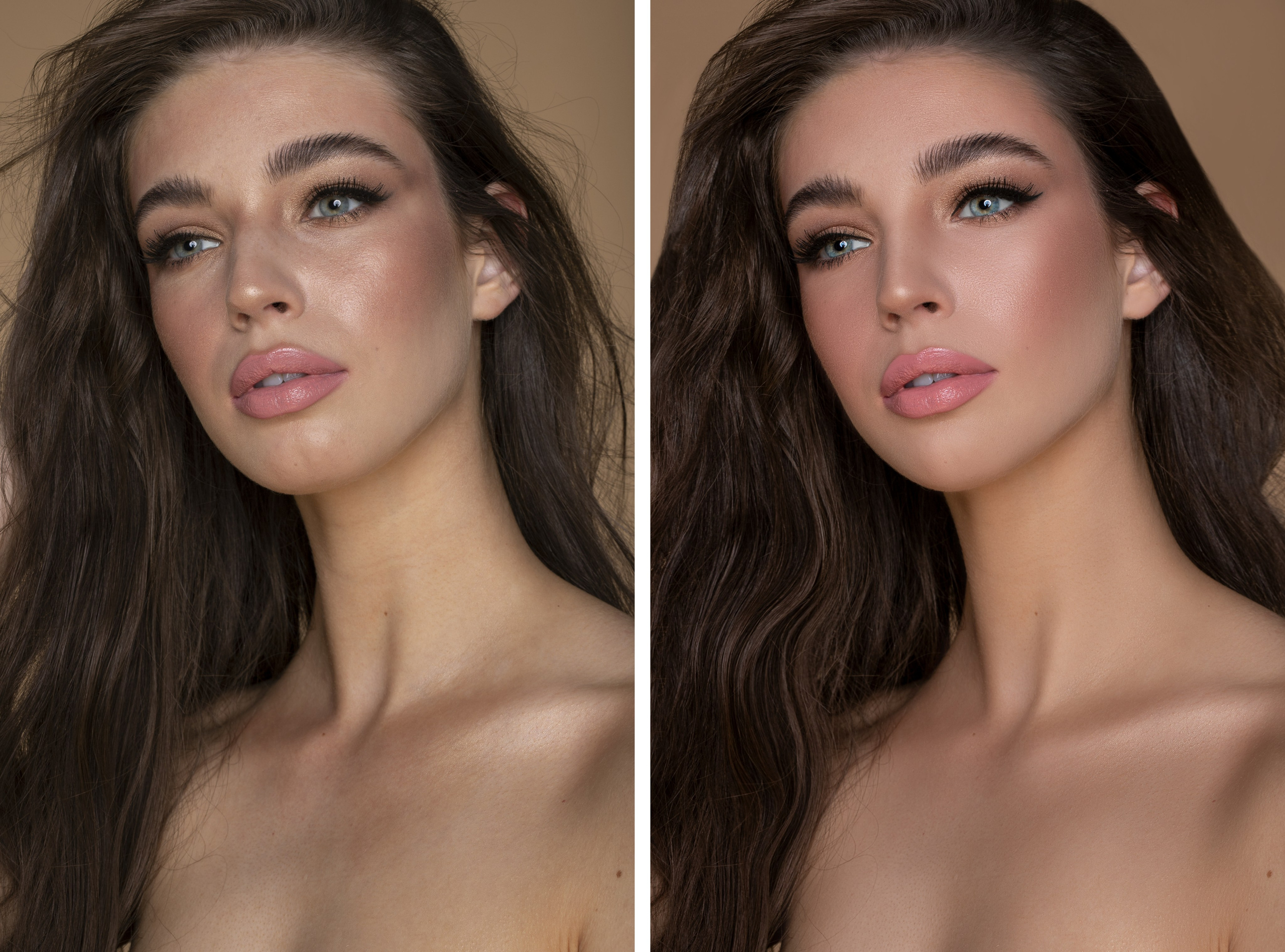 Ретушь до и после. Семейный и женский фотограф в Екатеринбурге Светлана Фиризен