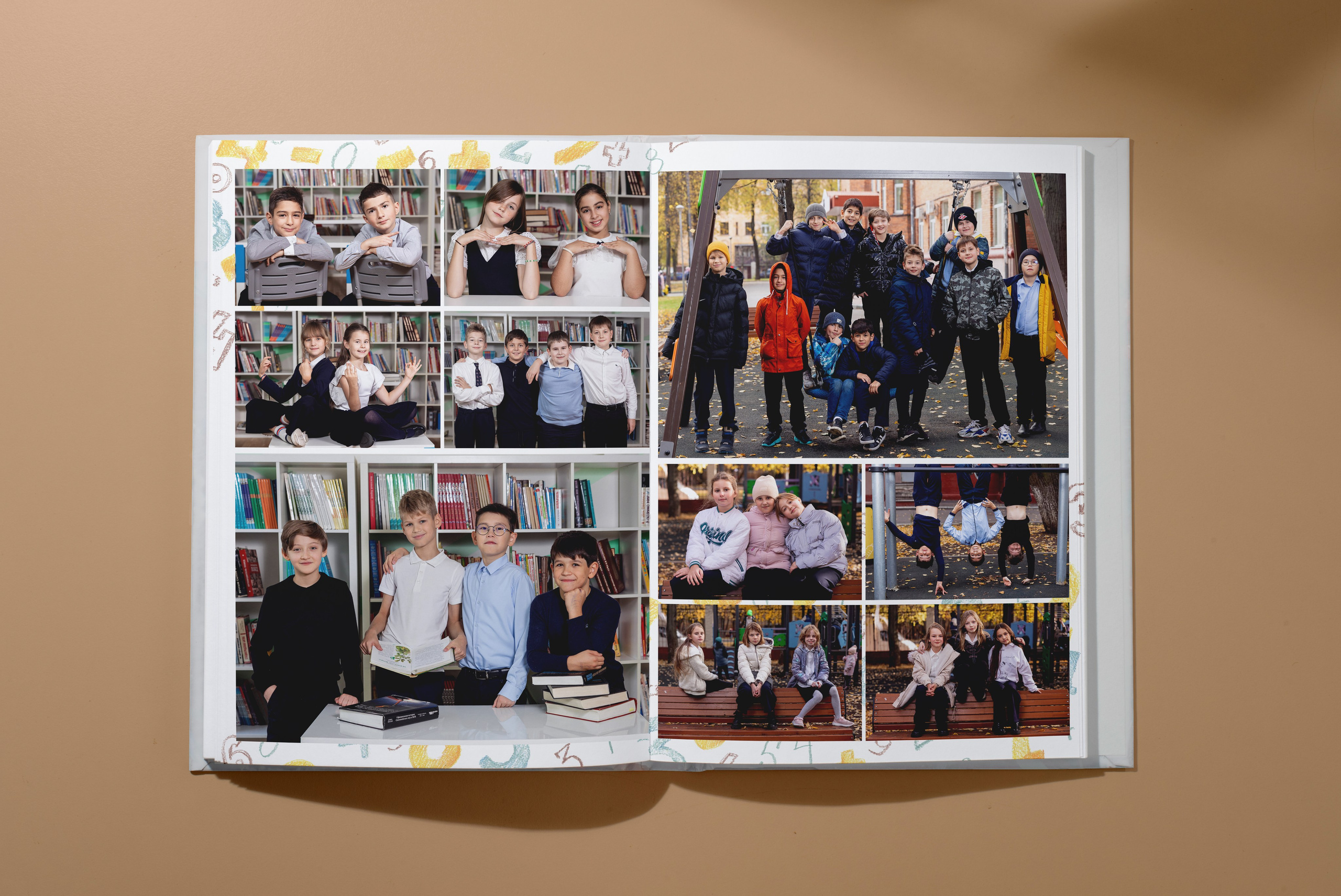 Альбом на 10 разворотов нач шк. Семейный, детский и школьный фотограф в Москве Рудницкая Анна