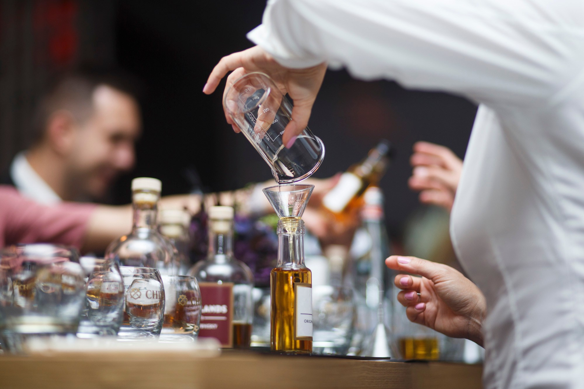 Dinner Chivas. Reportage and staged photographer Natalia Sannikova