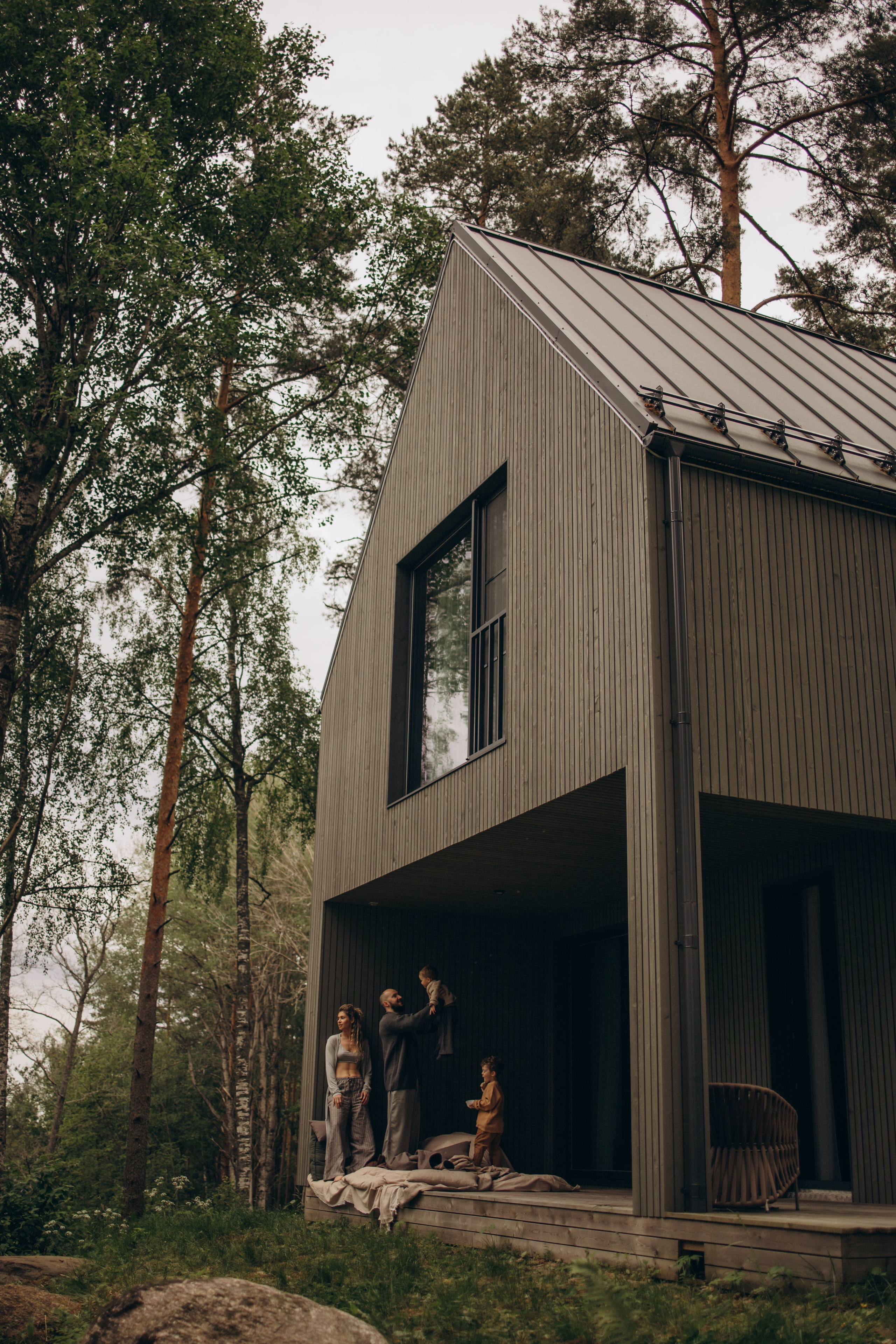 В домике. Семейный фотограф Екатерина Еремеева