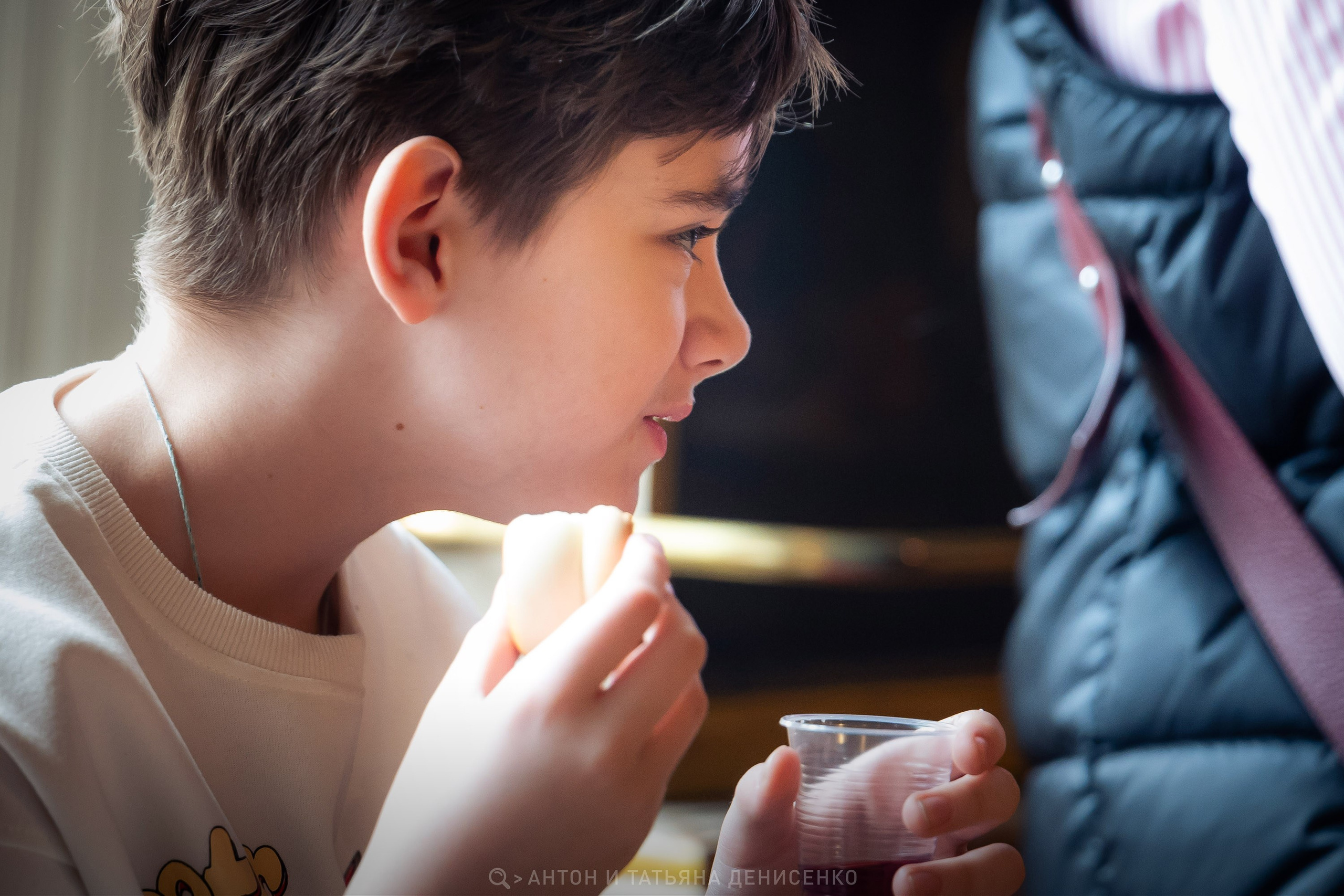 Храм Преображения Господня в Богородском. Антипасха. Антон и Татьяна Денисенко — В храме