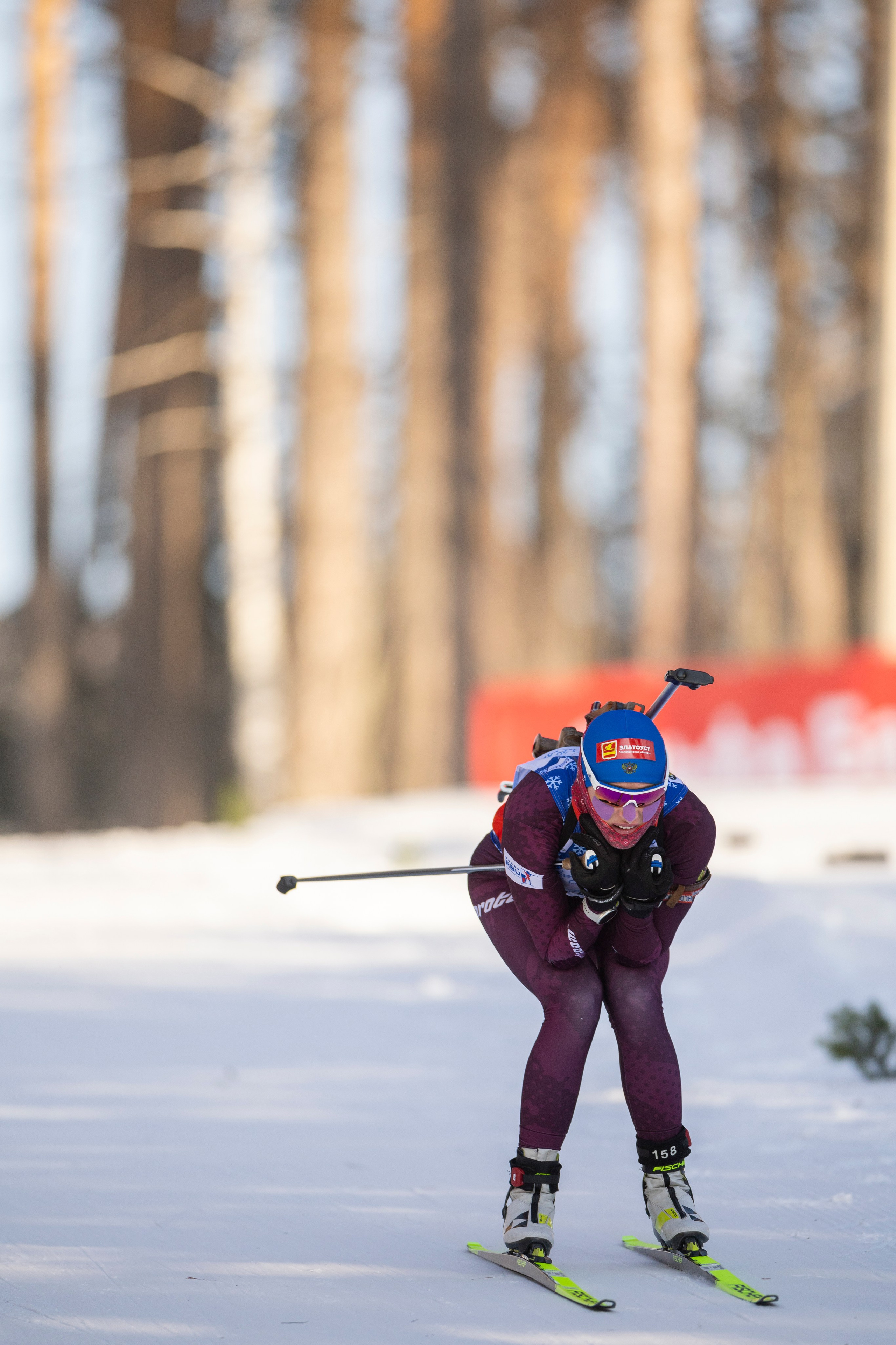 Всероссийская спартакиада по биатлону. Спринт. Женщины. Спортивный репортажный фотограф Казань Нафис Сиразетдинов
