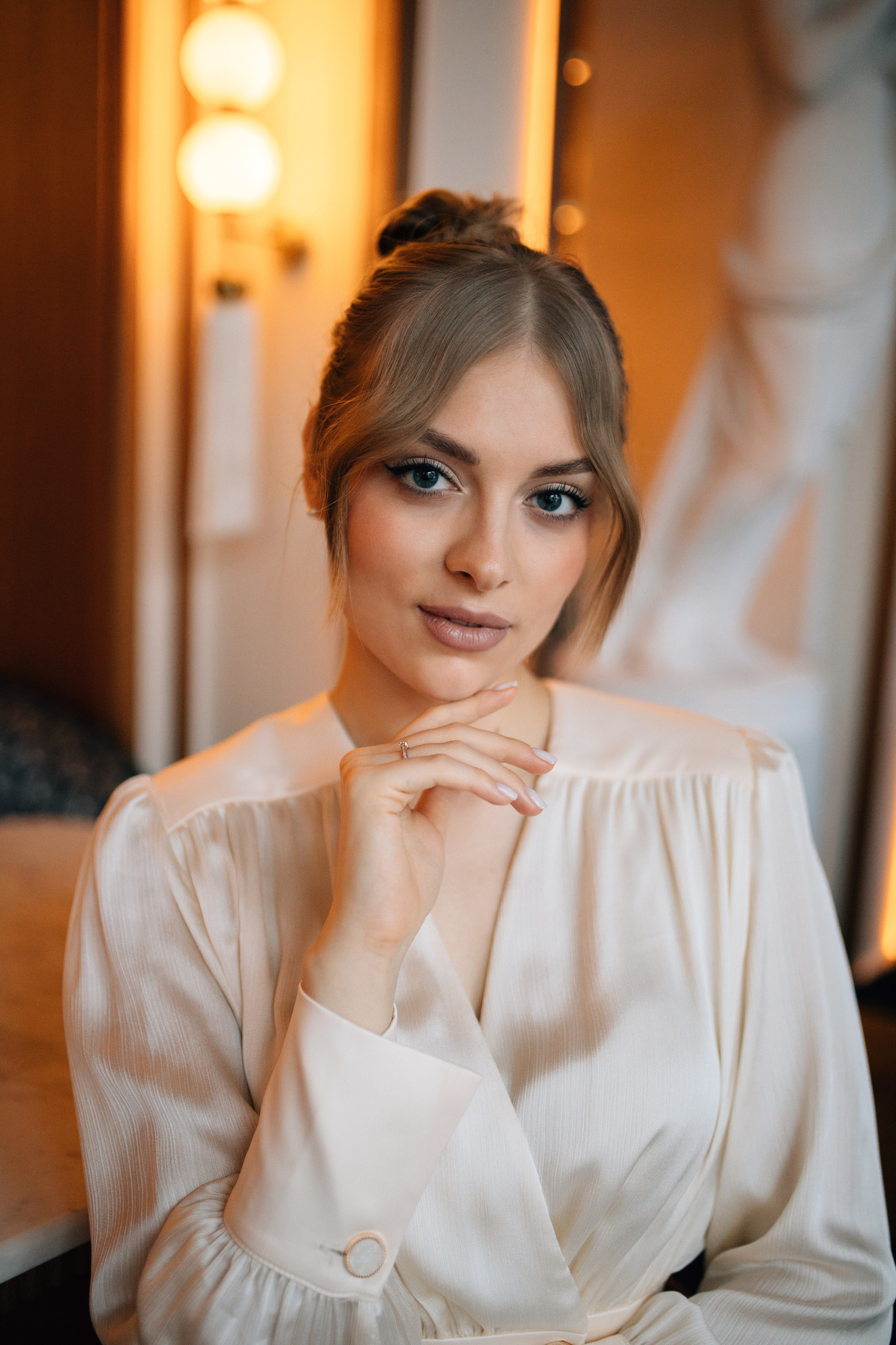 В ресторане Michele. Портретный фотограф в Санкт-Петербурге