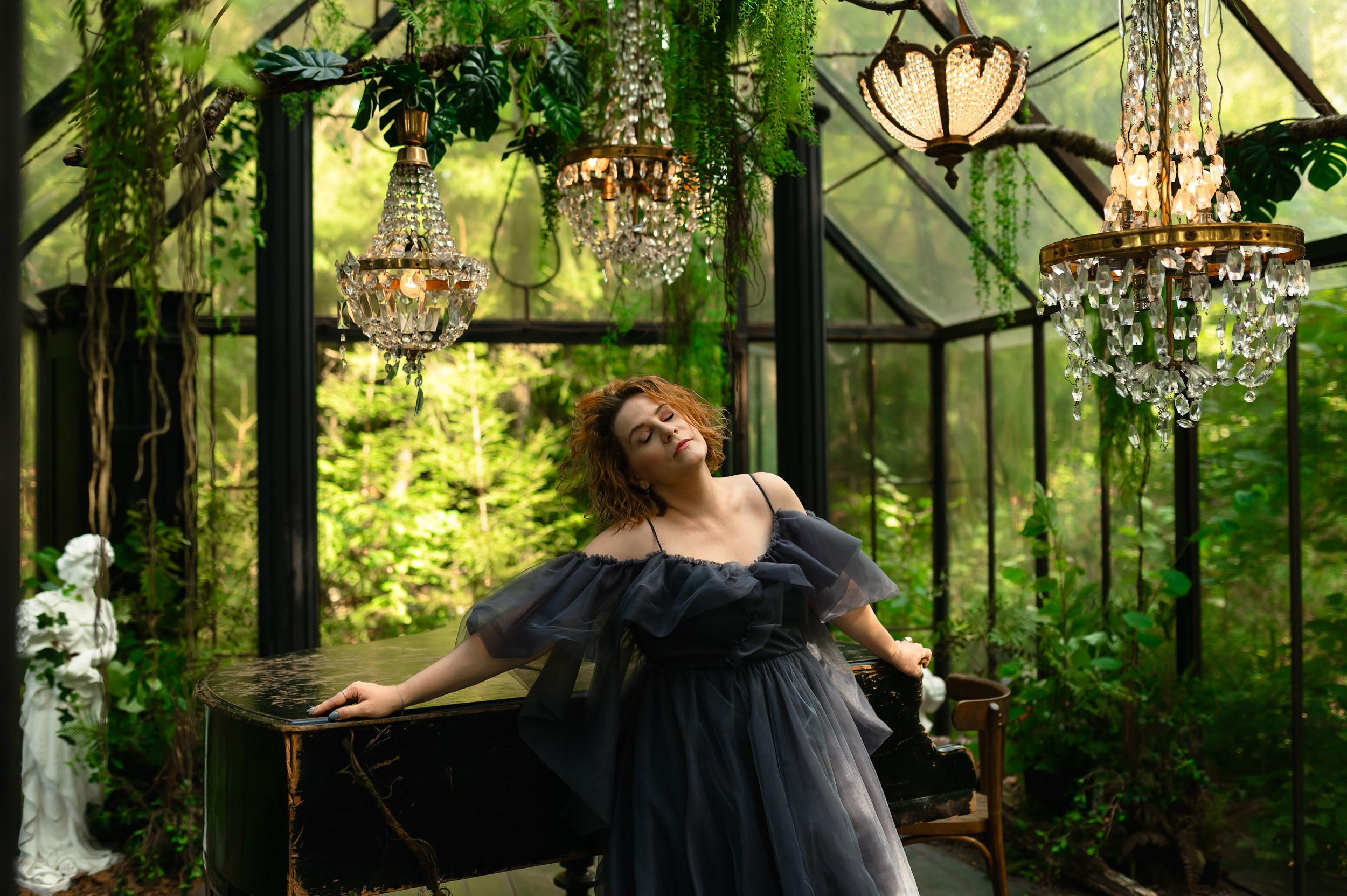 Анастасия. Оранжерея. Фотограф Марина Росси
