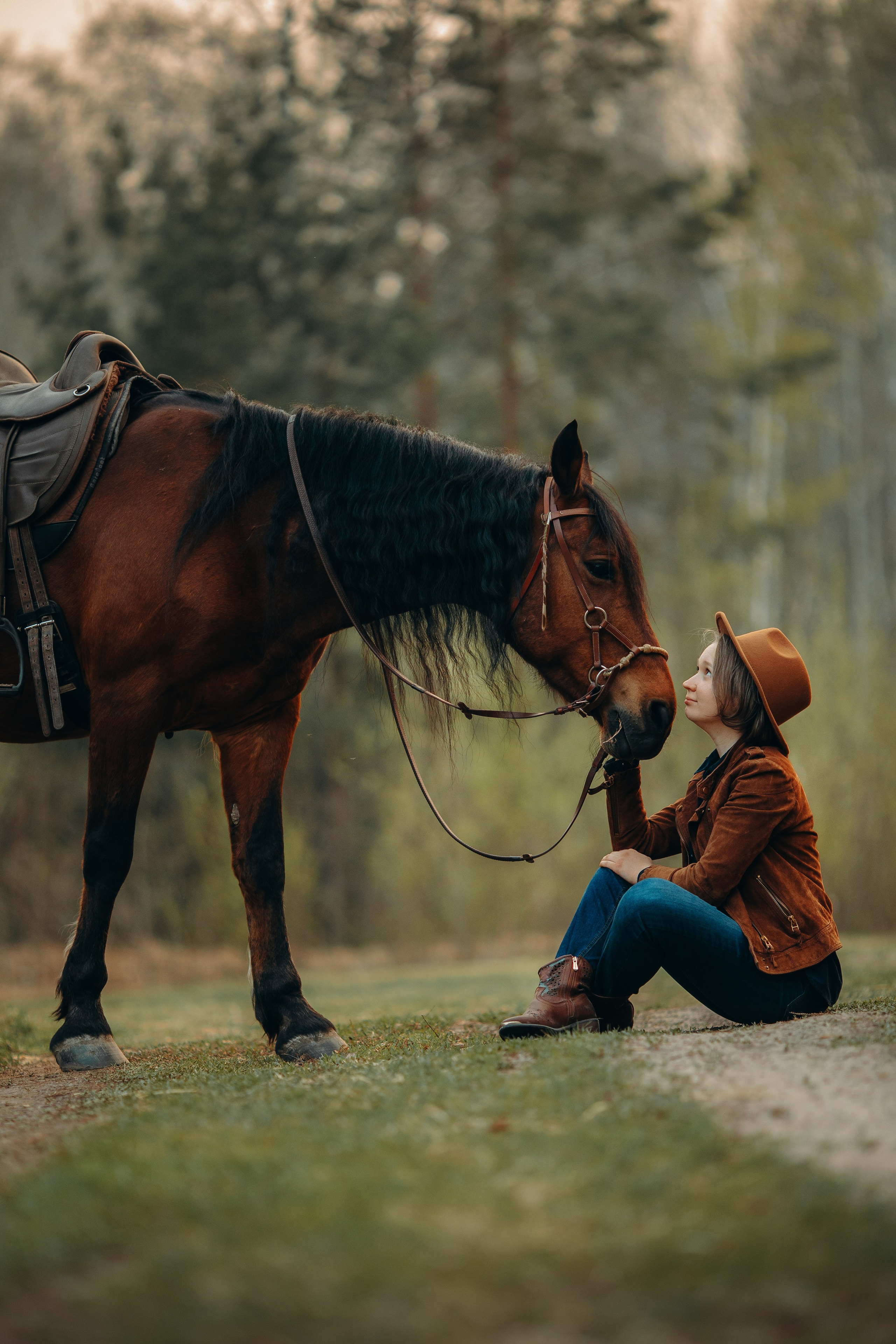 Сашенька и Талисман. Анна Молчанова конный фотограф в Тюмени | фотосессии с лошадьми Тюмень