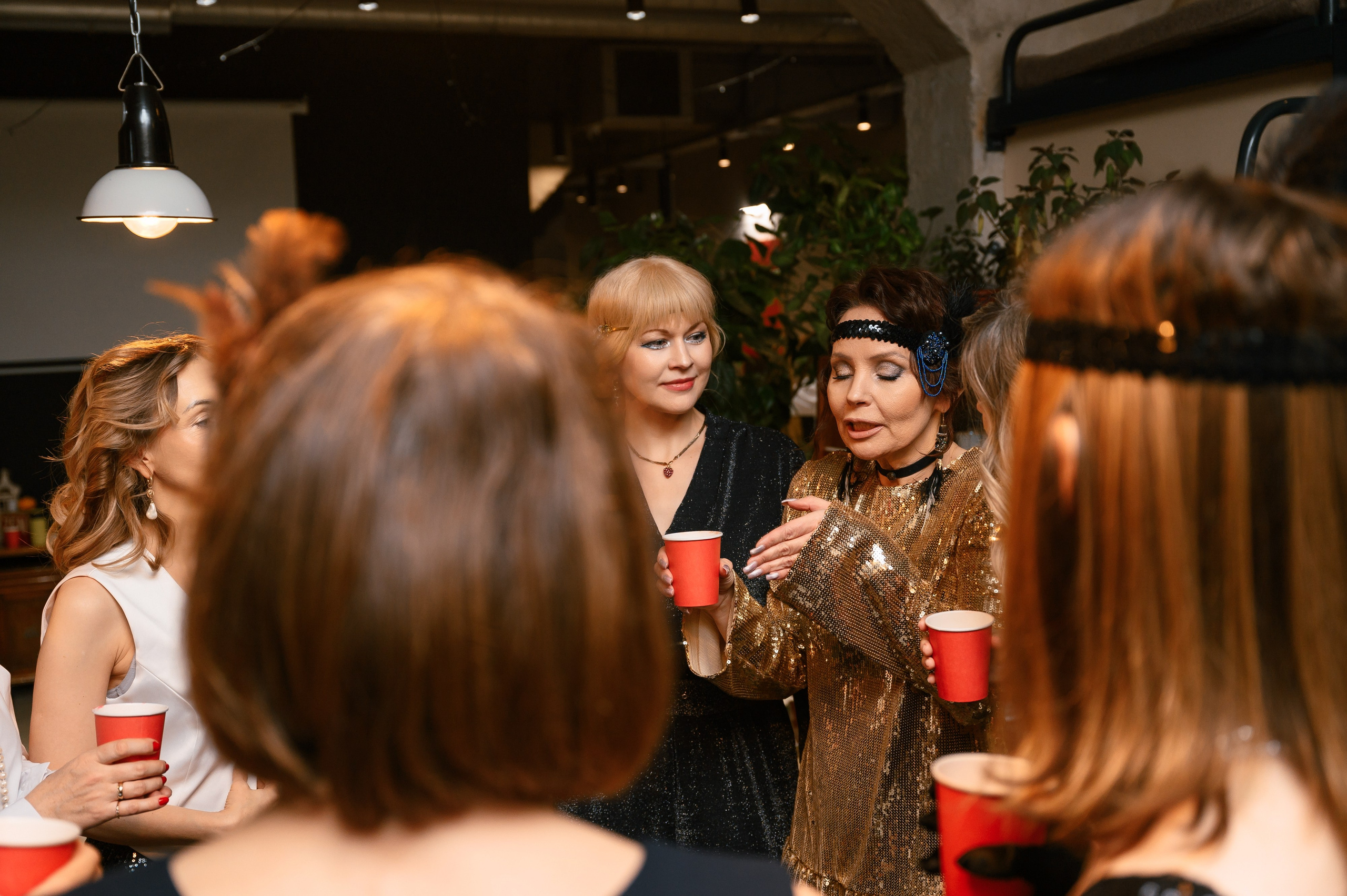 Корпоратив школы танцев в стиле «Мафия». Wedding and family photographer USA