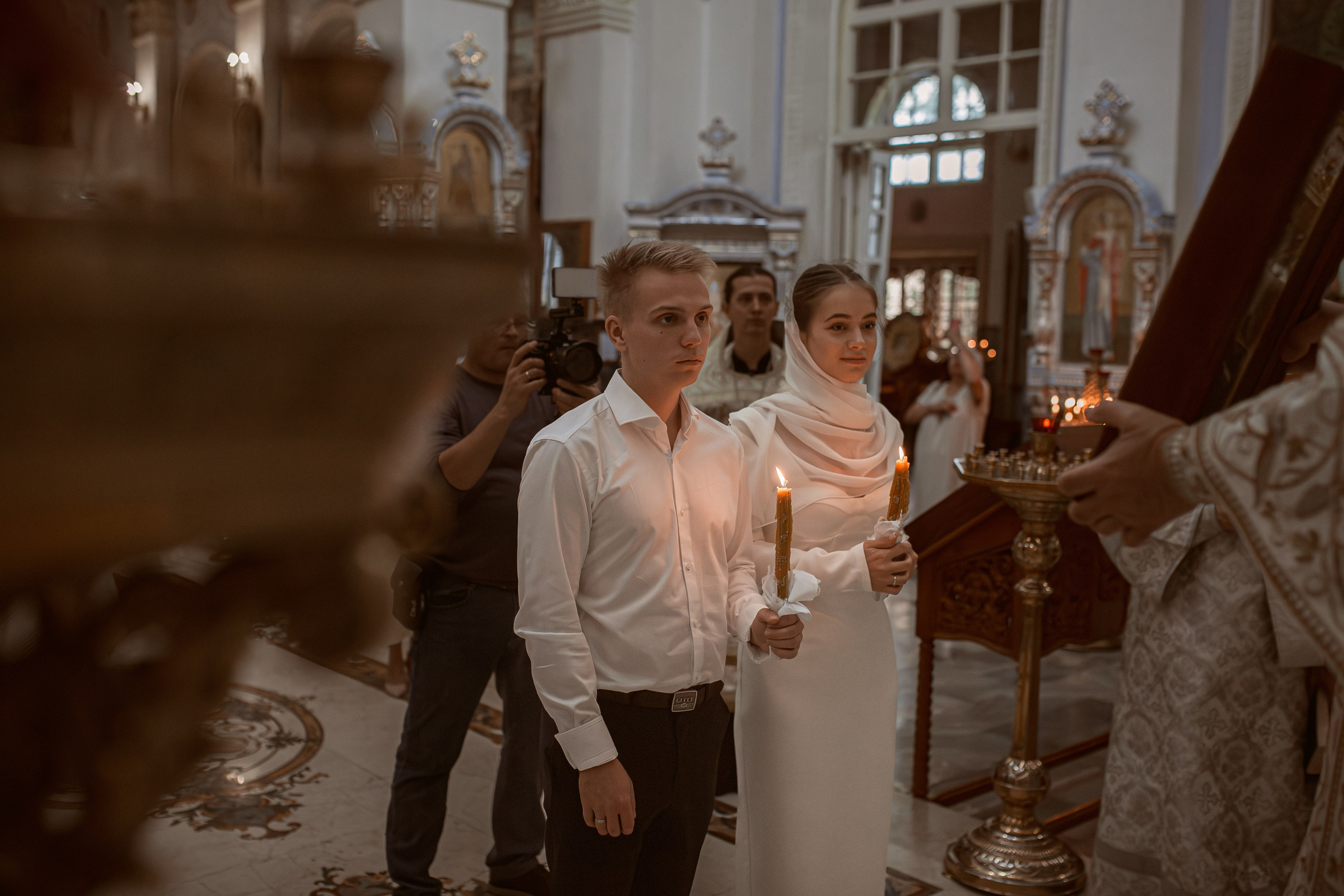 Венчание в Успенском кафедральном соборе Ташкента. Фотограф на Крещение и Венчание в Ташкенте