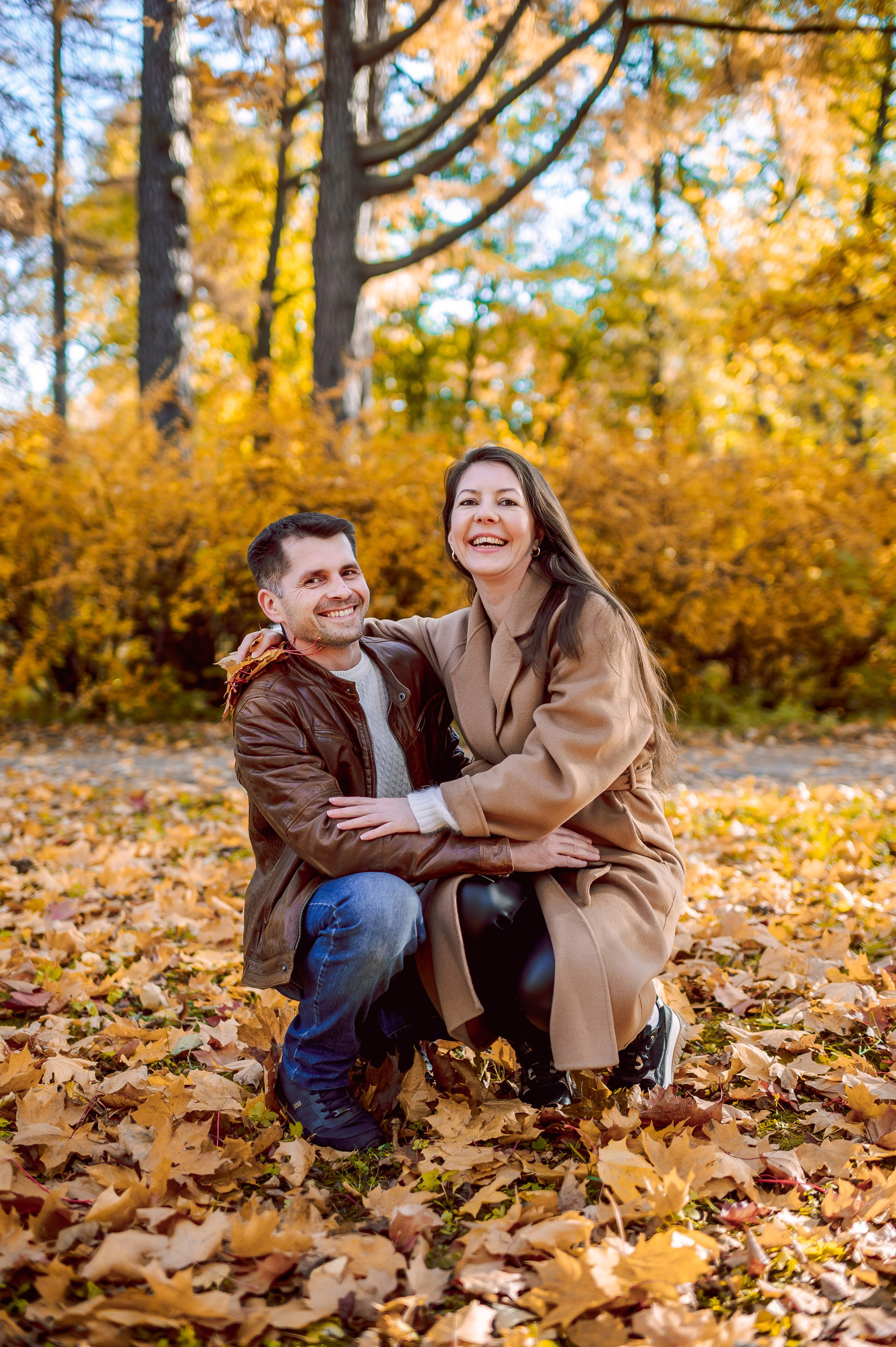 Осенняя семейная прогулка. Портретный, семейный и свадебный фотограф в Санкт-Петербурге и в Пушкине Ширяев Денис