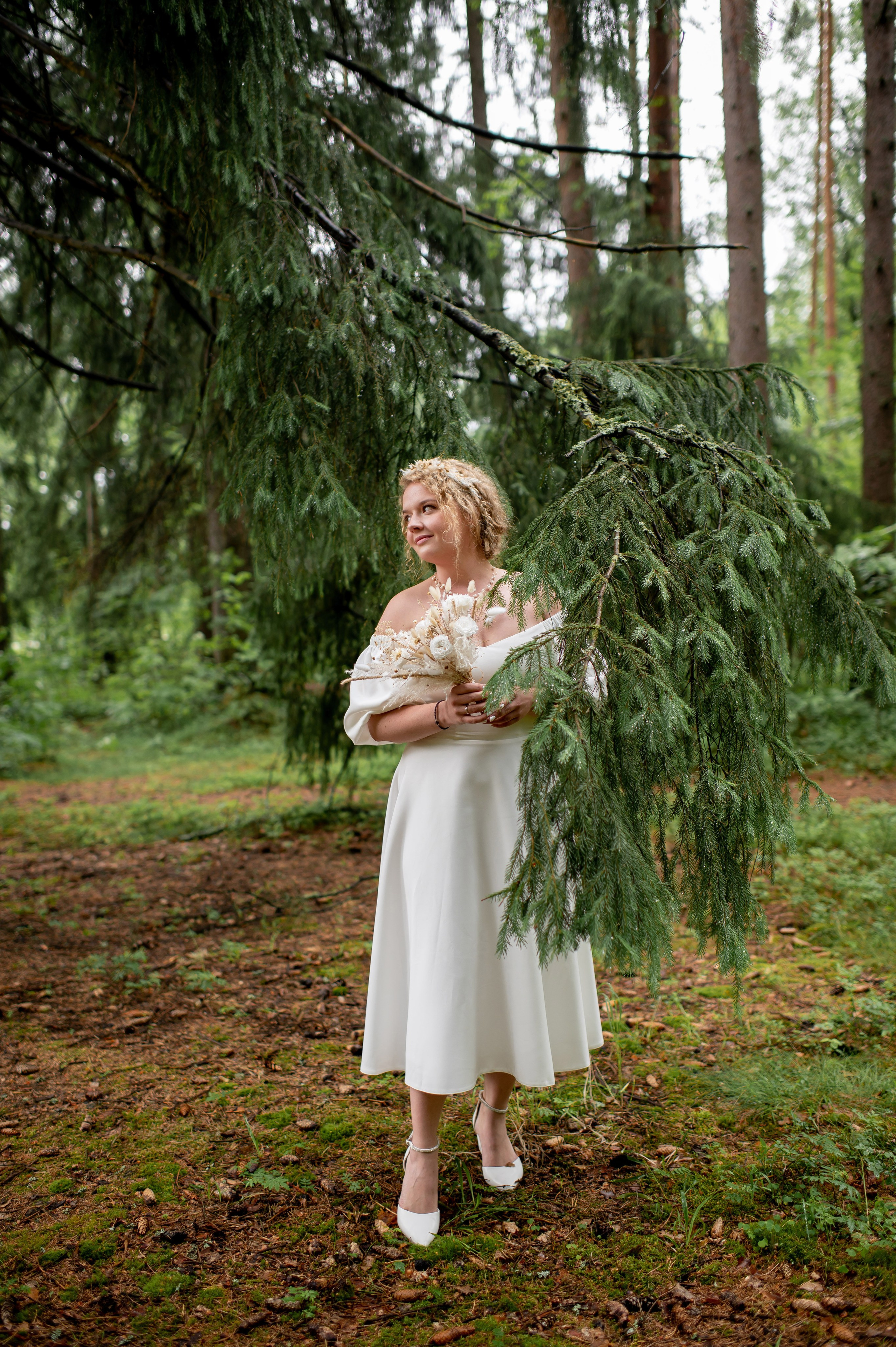 Станислав и Анастасия (нестандартная свадебная фотосессия в лесу и на Финском заливе). Портретный, семейный и свадебный фотограф в Санкт-Петербурге и в Пушкине Ширяев Денис